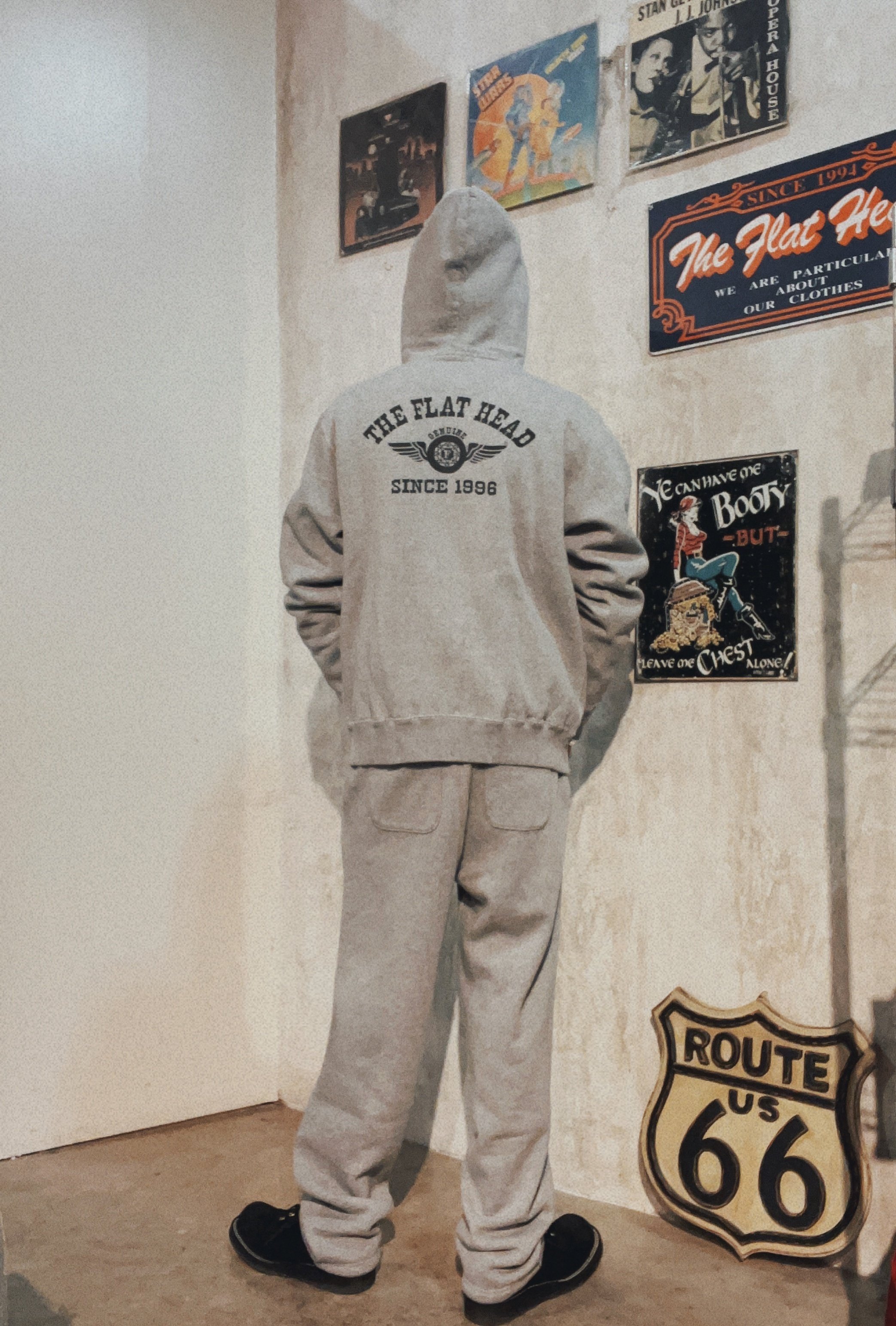 JJJJound スウェット セットアップ パーカー パンツ ホワイトXL L JJJJound スウェット セットアップ パーカー パンツ ホワイトXL L