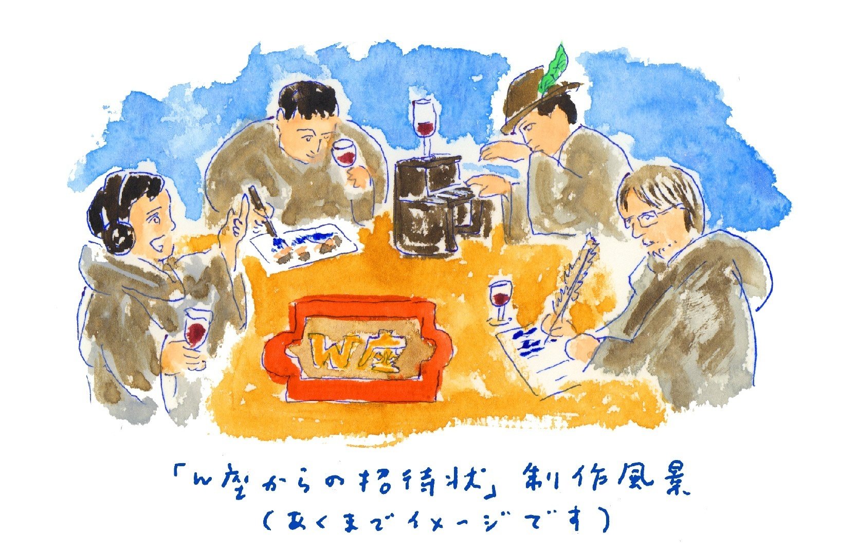 安西水丸 版画作品(Shelton Hotel) 安西水丸】ジクレー版画「裸婦と灯台」 | Crevis Online Store