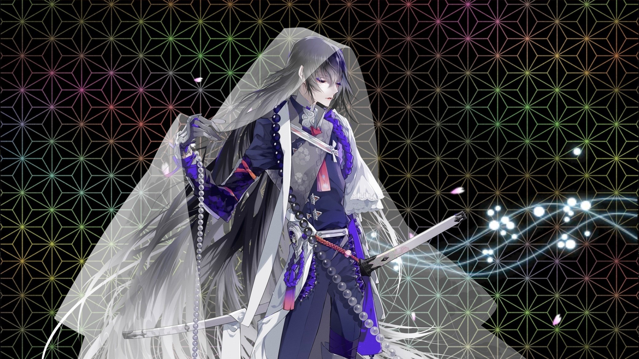 数珠丸 刀剣乱舞】刀剣乱舞 数珠丸恒次 | Touken ranbu, Anme boy, Cute