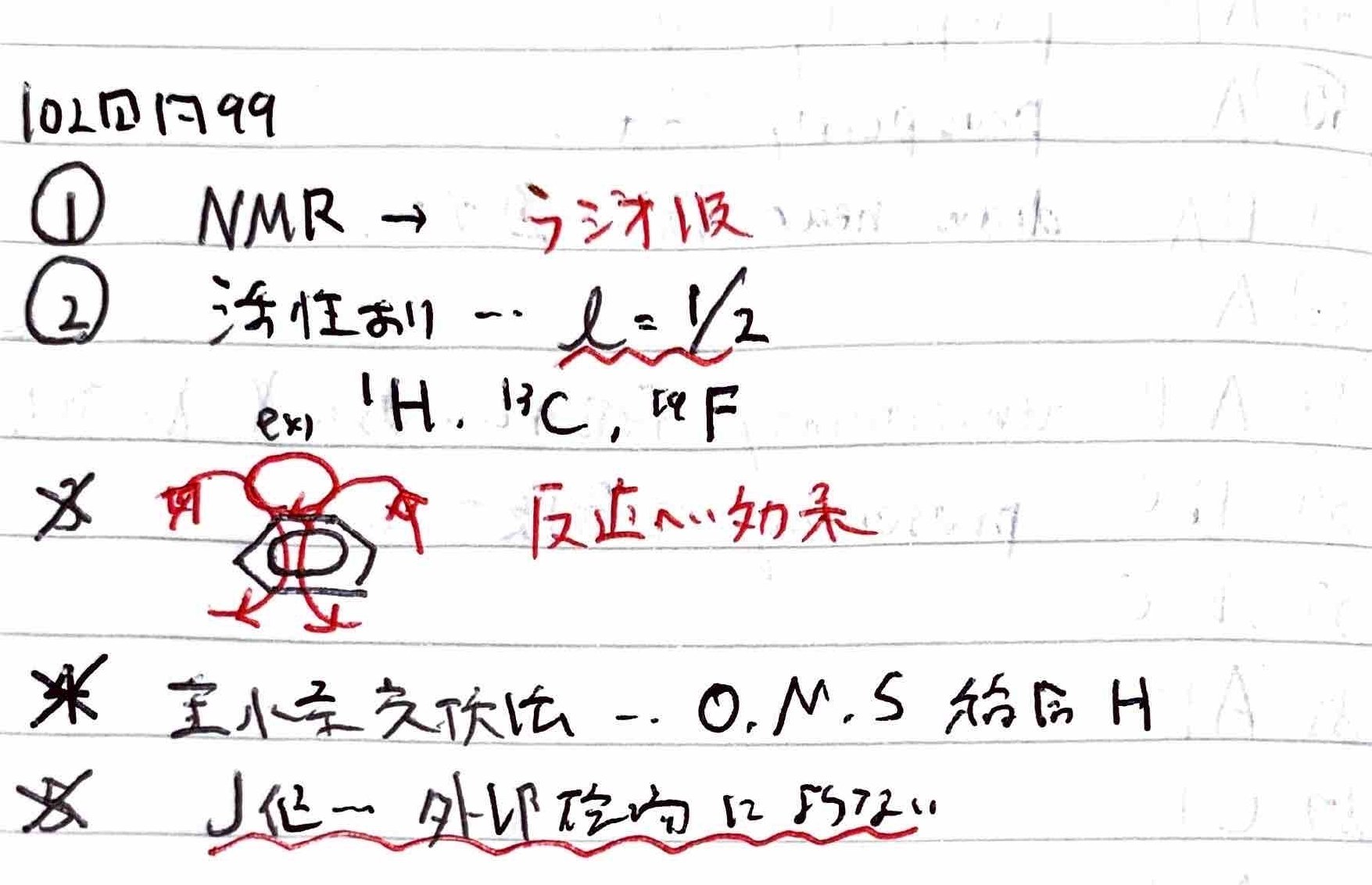 薬剤師国家試験を精読する#2（化学；NMR）｜鈴華書記