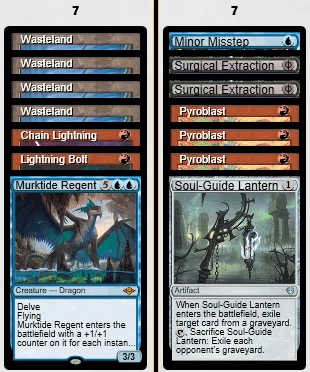 MTGレガシー】デルバーデッキの今後は予報?航路?【禁止改訂】｜kiyoaggro