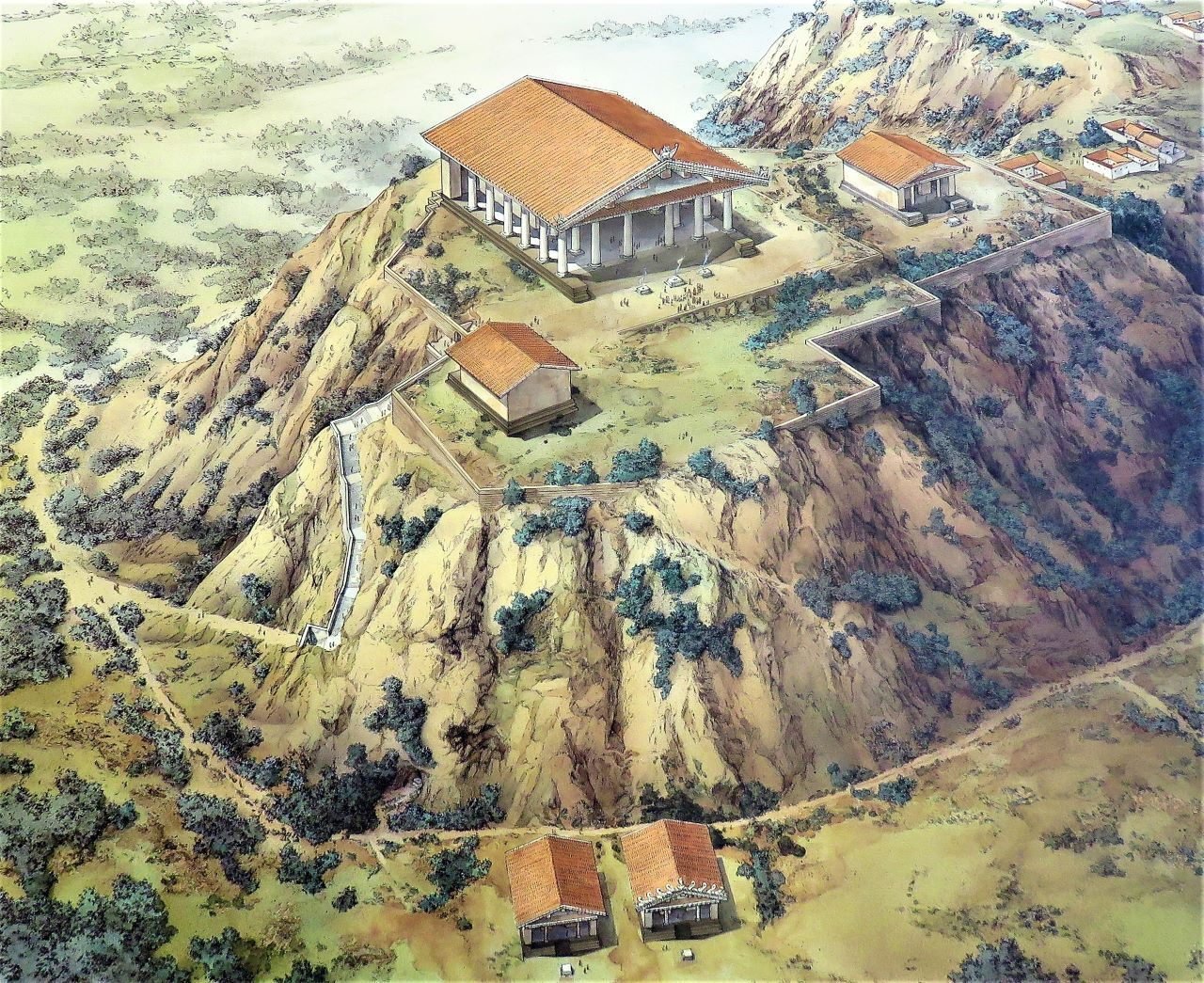 どこよりも大きな神殿を。古代ローマの至高神ユピテル神殿｜Natsuko Tomi