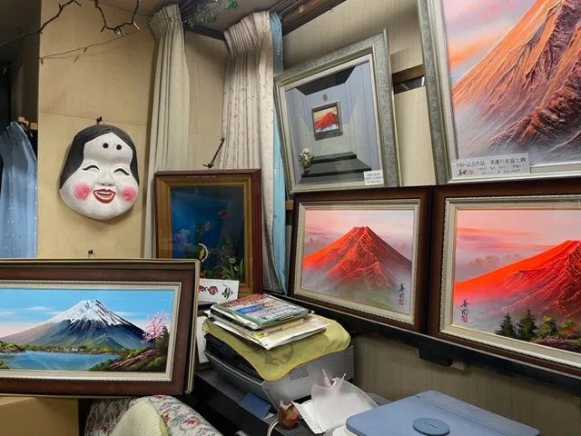 赤富士 3D 立体 絵画 富士山 赤富士 百瀬善明 「赤富士」 立体画 
