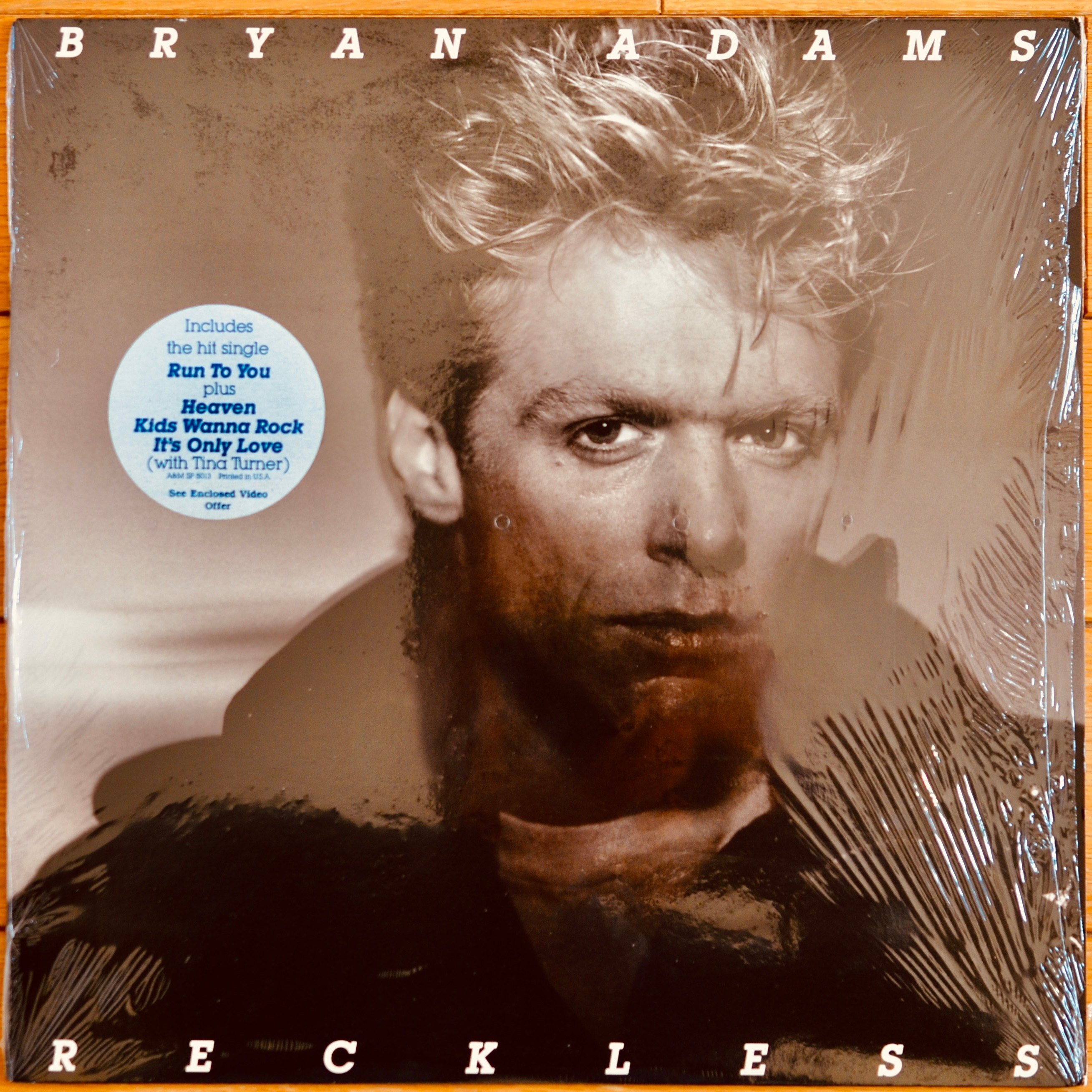 レコード棚を総浚い #51：『Bryan Adams / Reckless