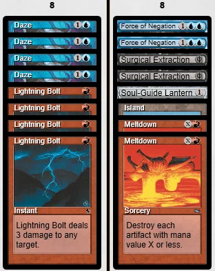 MTGレガシー】デルバーデッキの今後は予報?航路?【禁止改訂】｜kiyoaggro