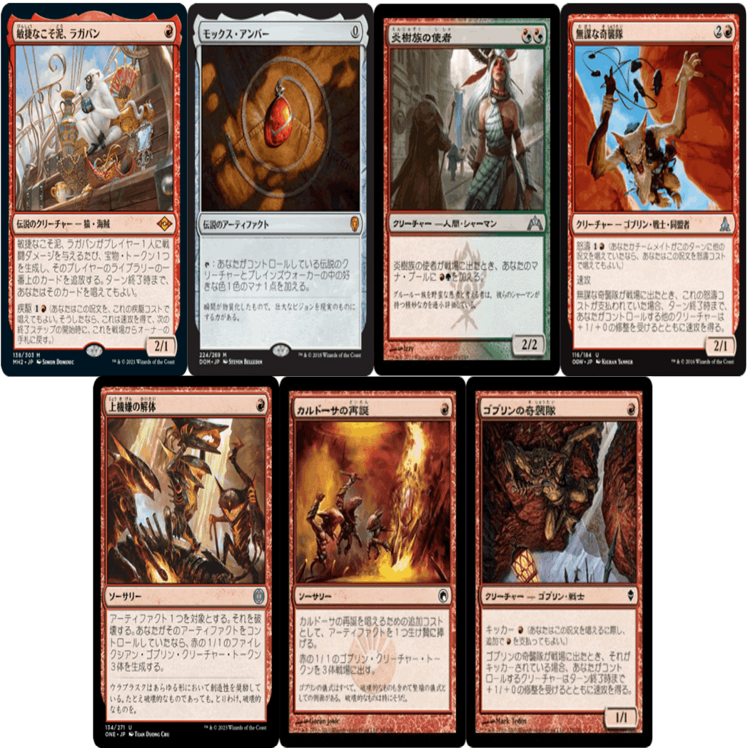 Mtg Modern Kuldotha Red調整記録(2023/3/4 プレイヤーズ