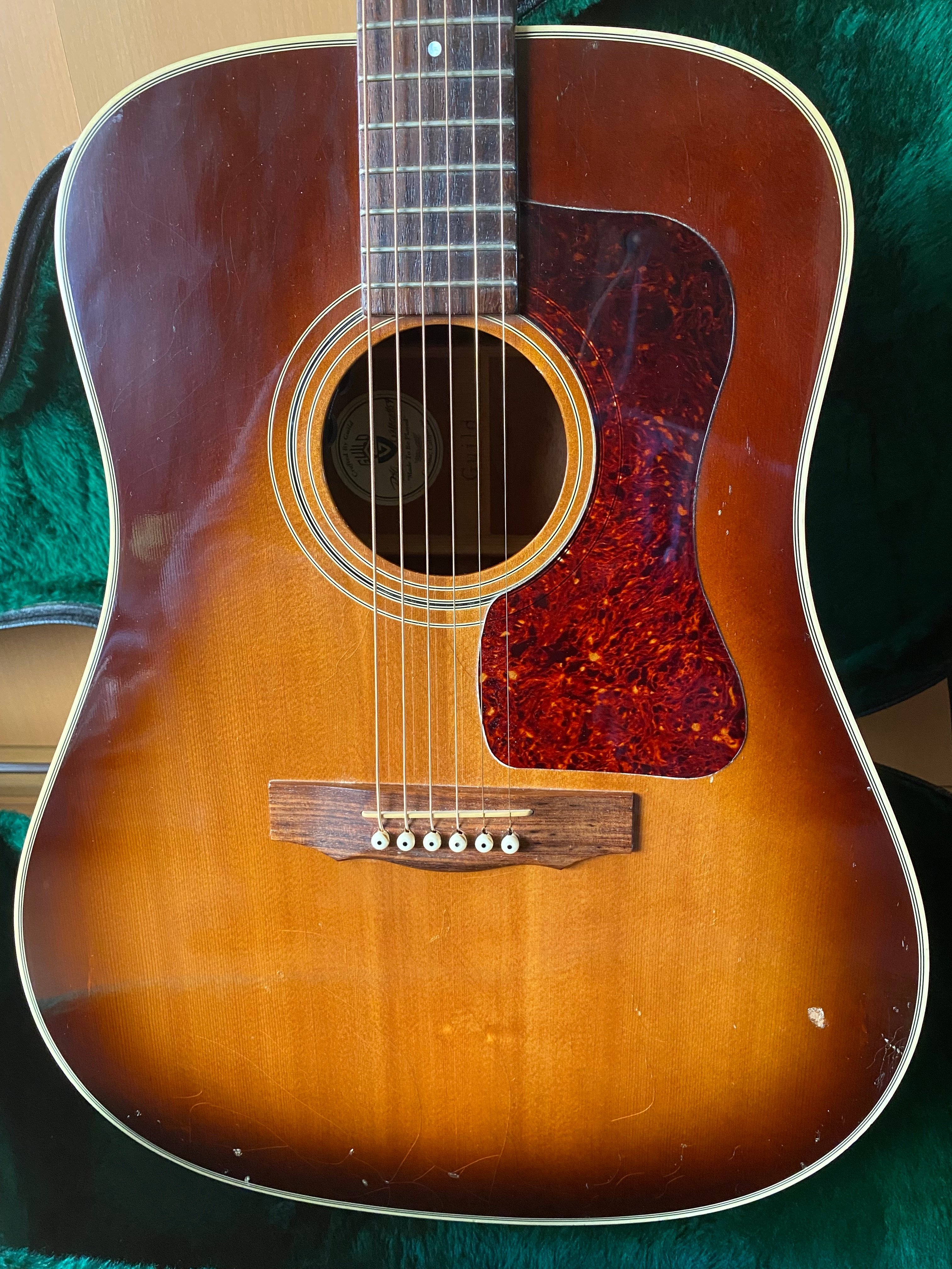 弾いていただきたいギター その⑦GUILD D‐40（1972