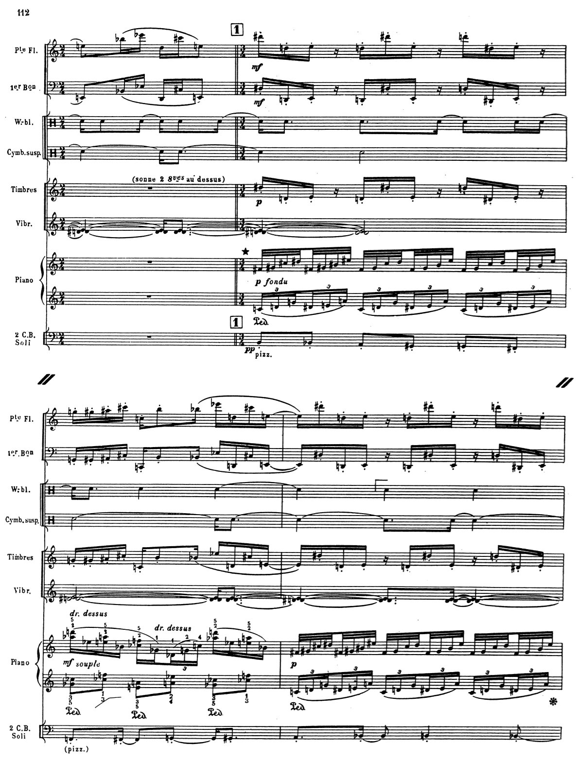 スコア オリヴィエ・メシアン トゥーランガリラ交響曲 楽譜 棚