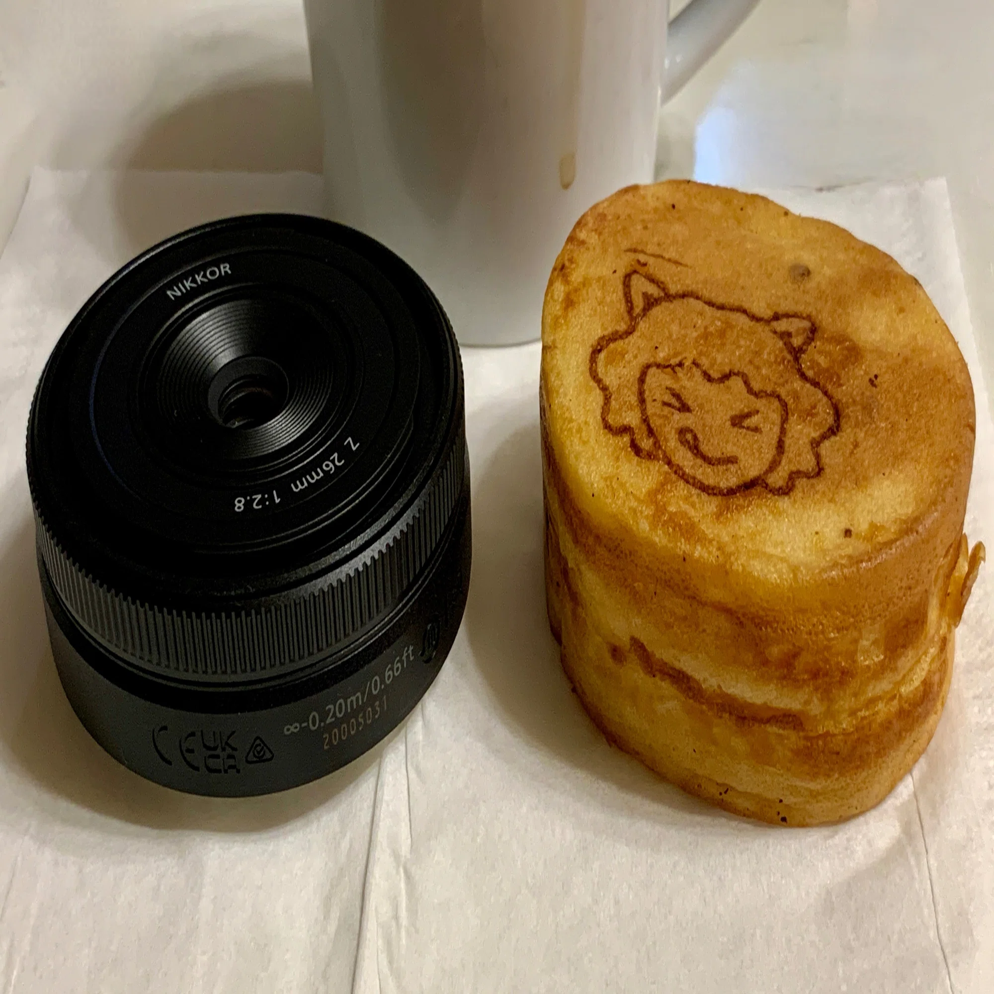 パンケーキ食べたい→食べた！Nikkor Z26mm f/2.8｜きくりんぐ