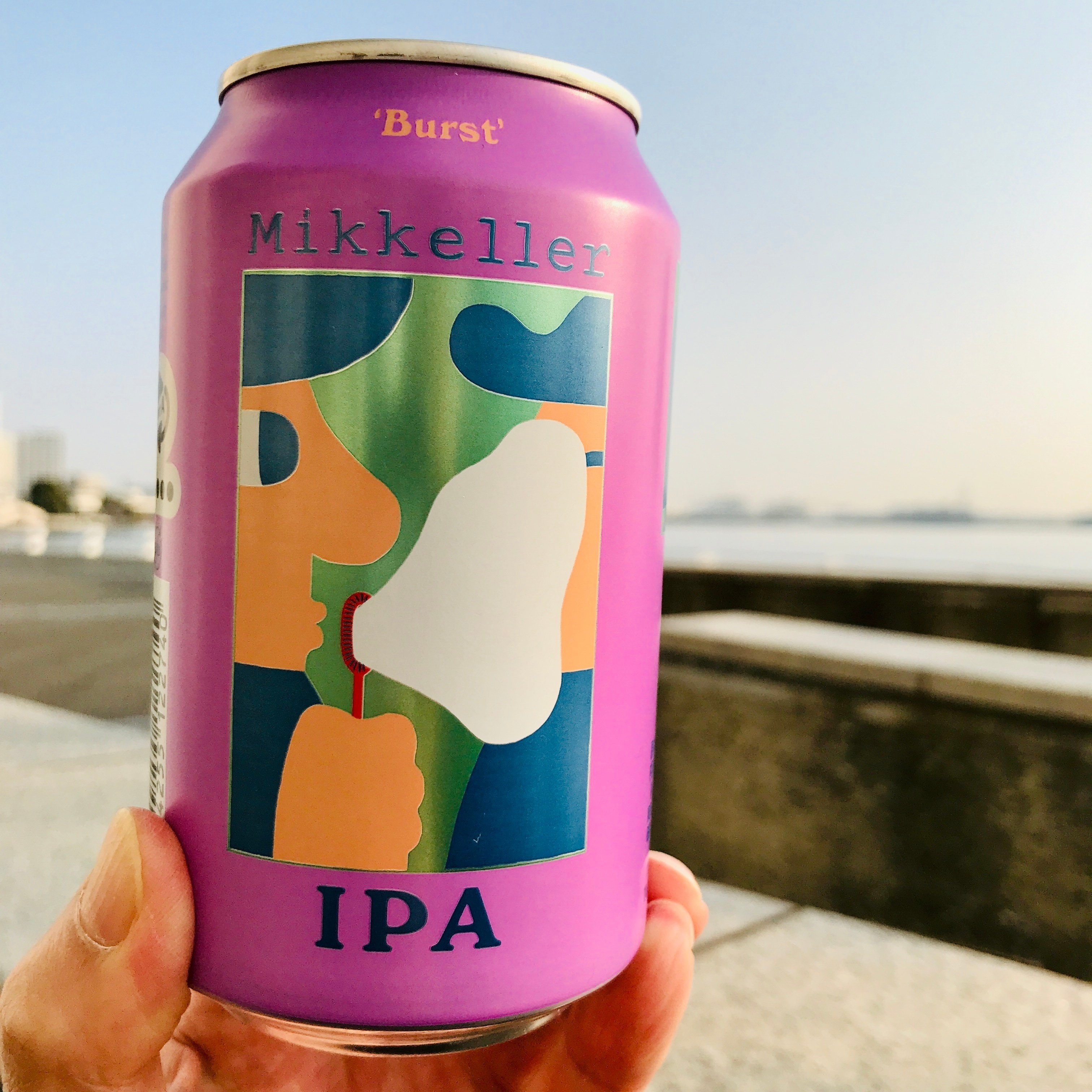 ビールレビュー】北欧のアートなビール-Mikkeller Burst IPA