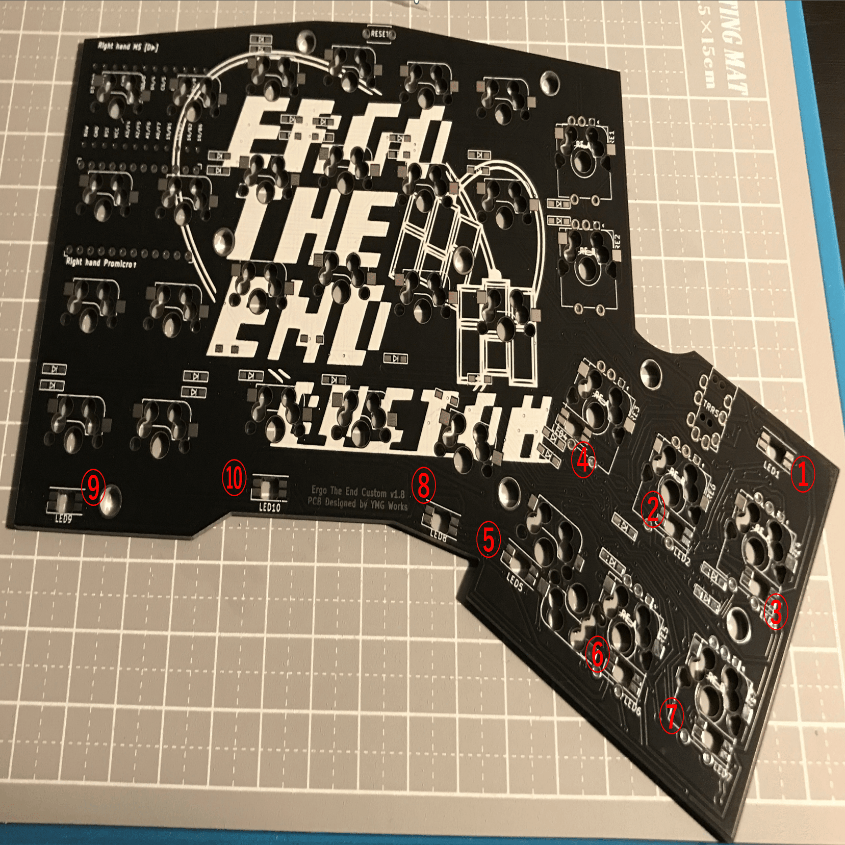 自作キーボード#2「The End Custom」ビルドガイ｜YMG Works