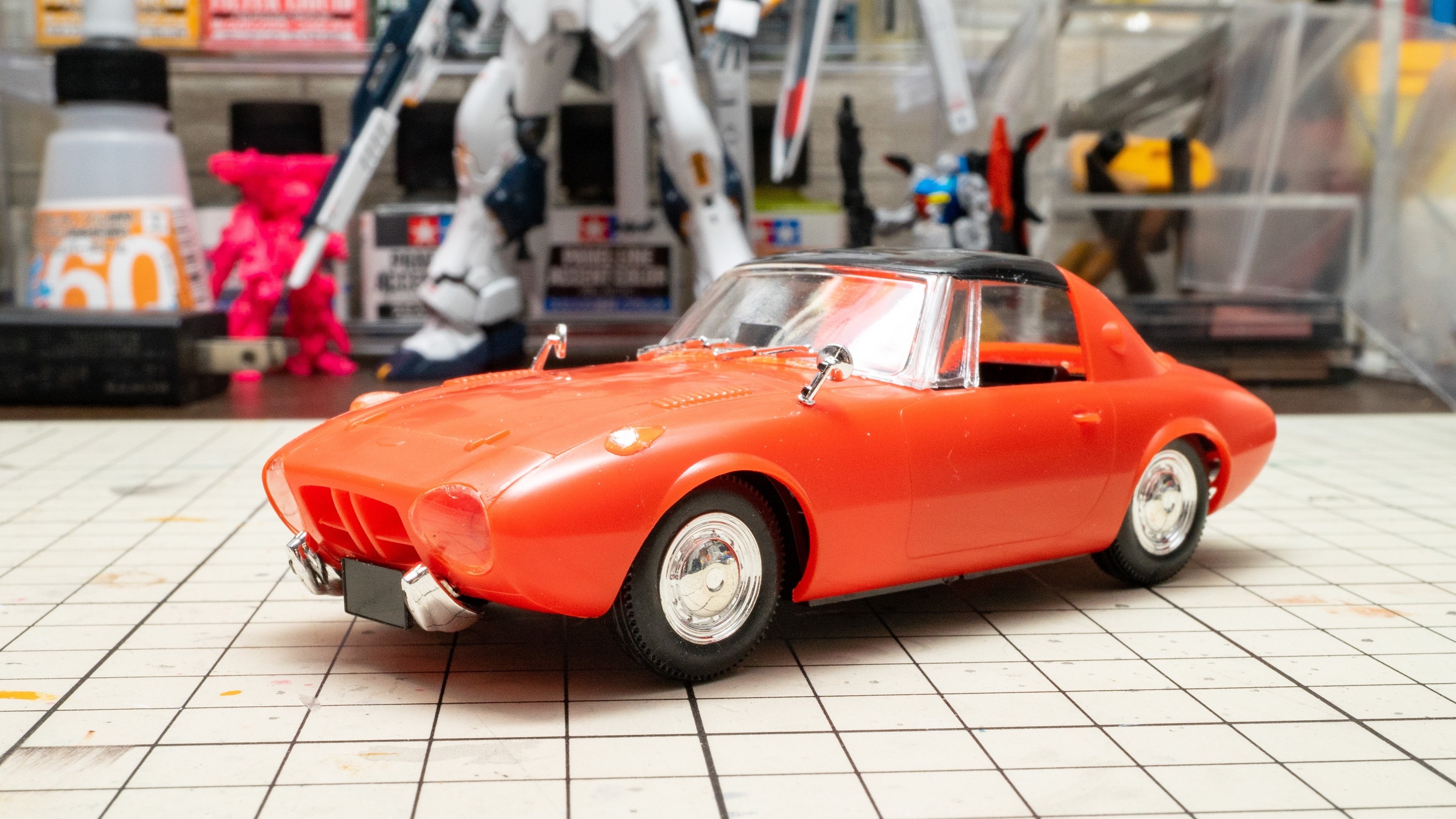 山椒のようなプラモデル、オーナーズクラブトヨタスポーツ800｜Kassi