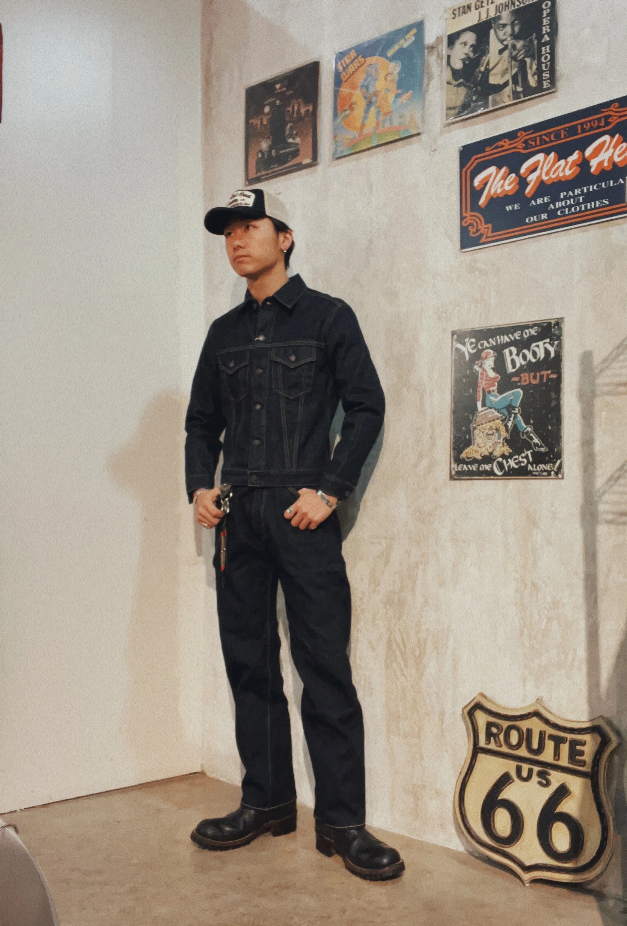 DHM 甲斐双葉店】60'sモデルデニムジャケット サイズ比較検証！！｜THE