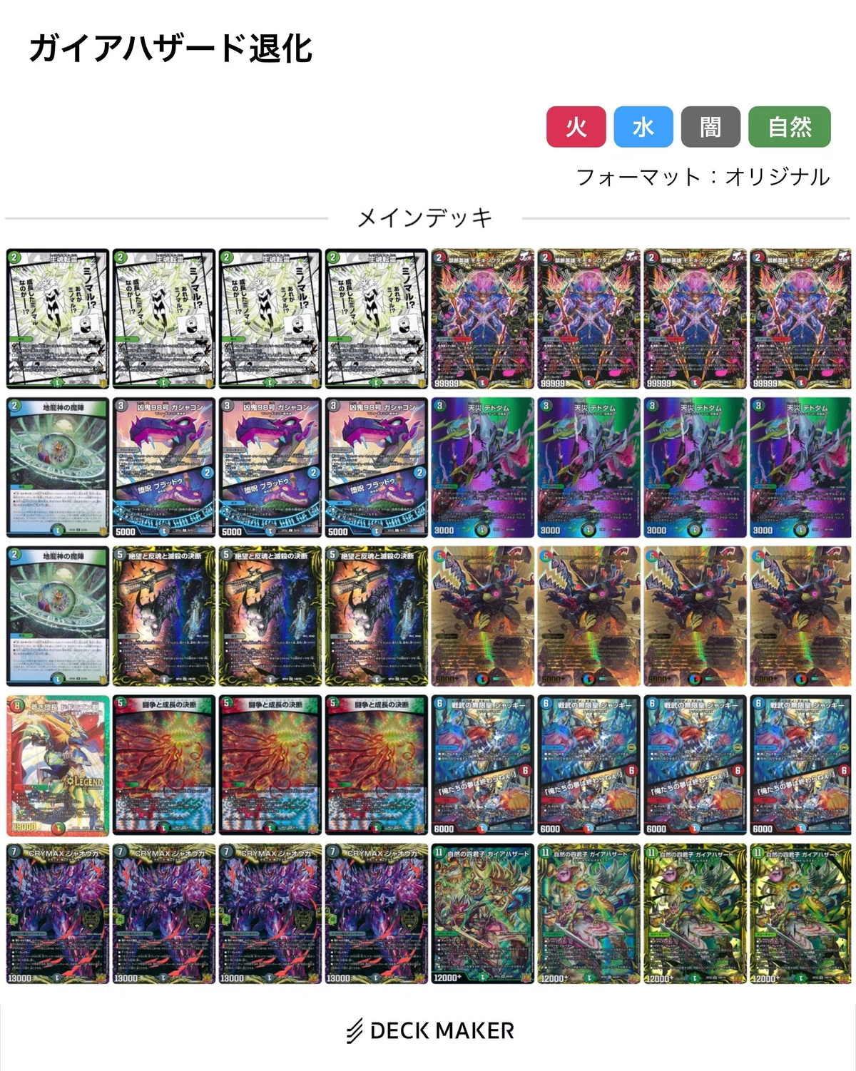 4cガイアハザード退化｜梯子高