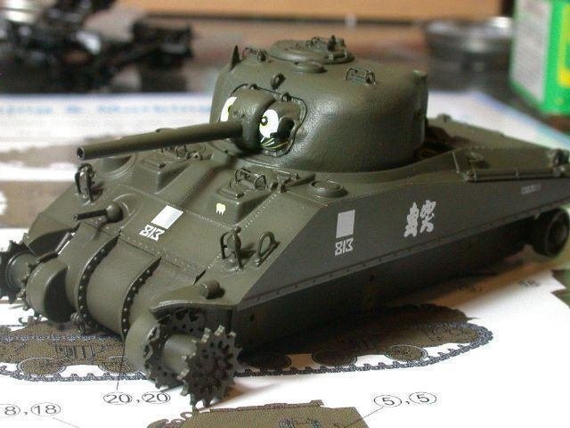 模型】かわいい戦車を作る ～ドラゴン 1/72 M4A4戦車～｜黒坂 佳之