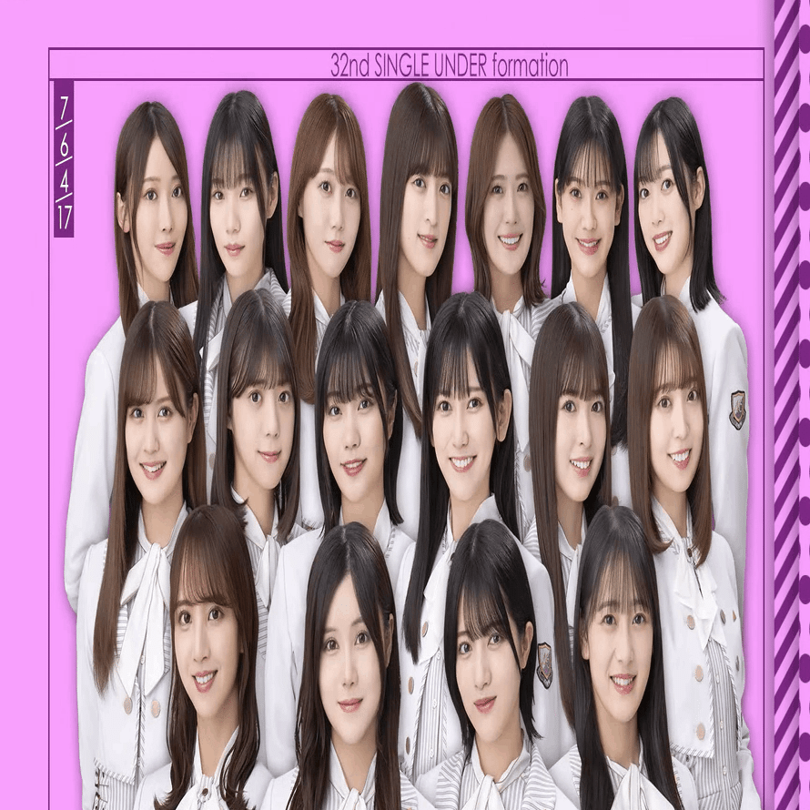 乃木坂46 32ndアンダーライブに向けて｜バックフライヤー