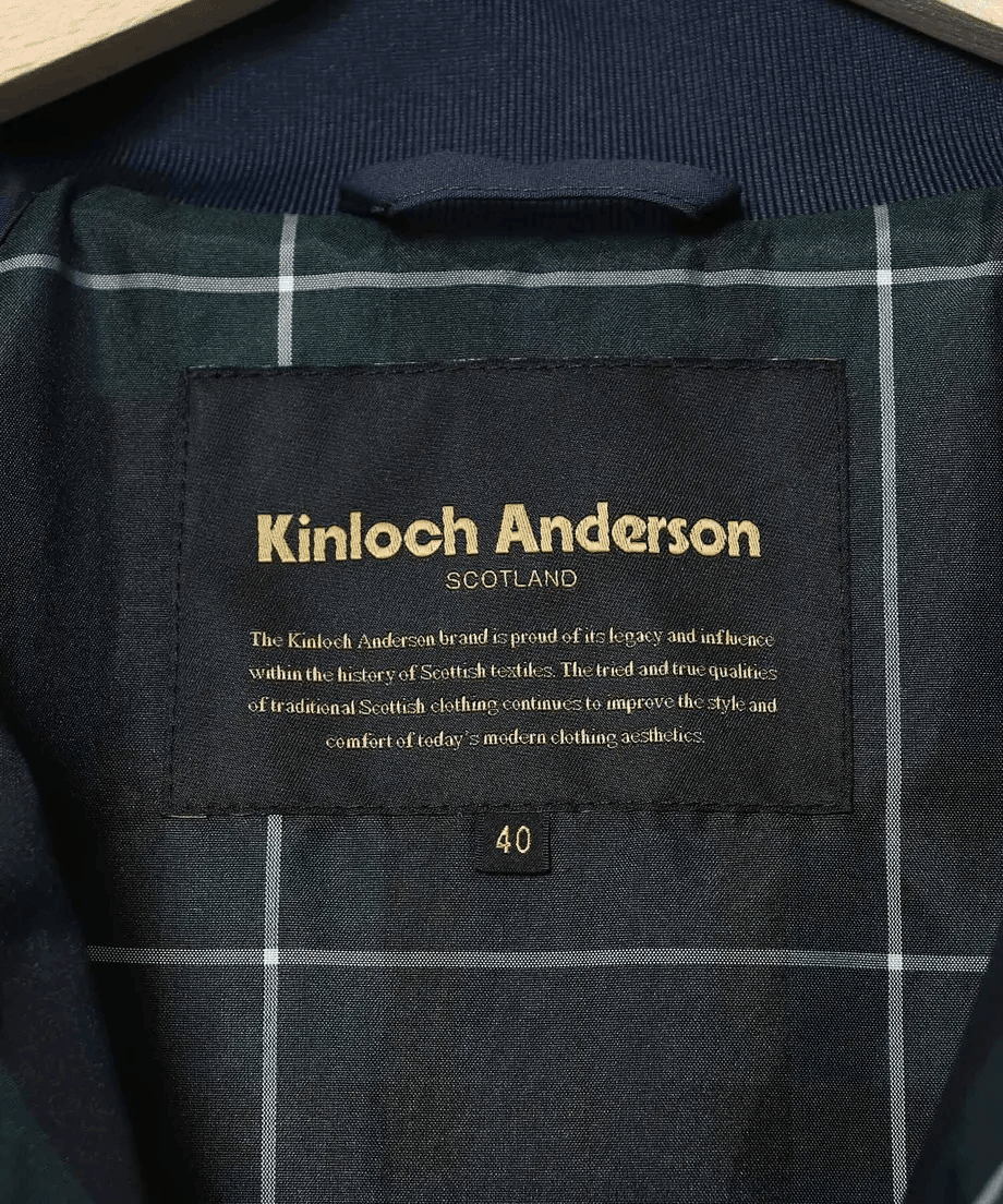 アイテムご紹介【 Kinloch Anderson / キンロック アンダーソン