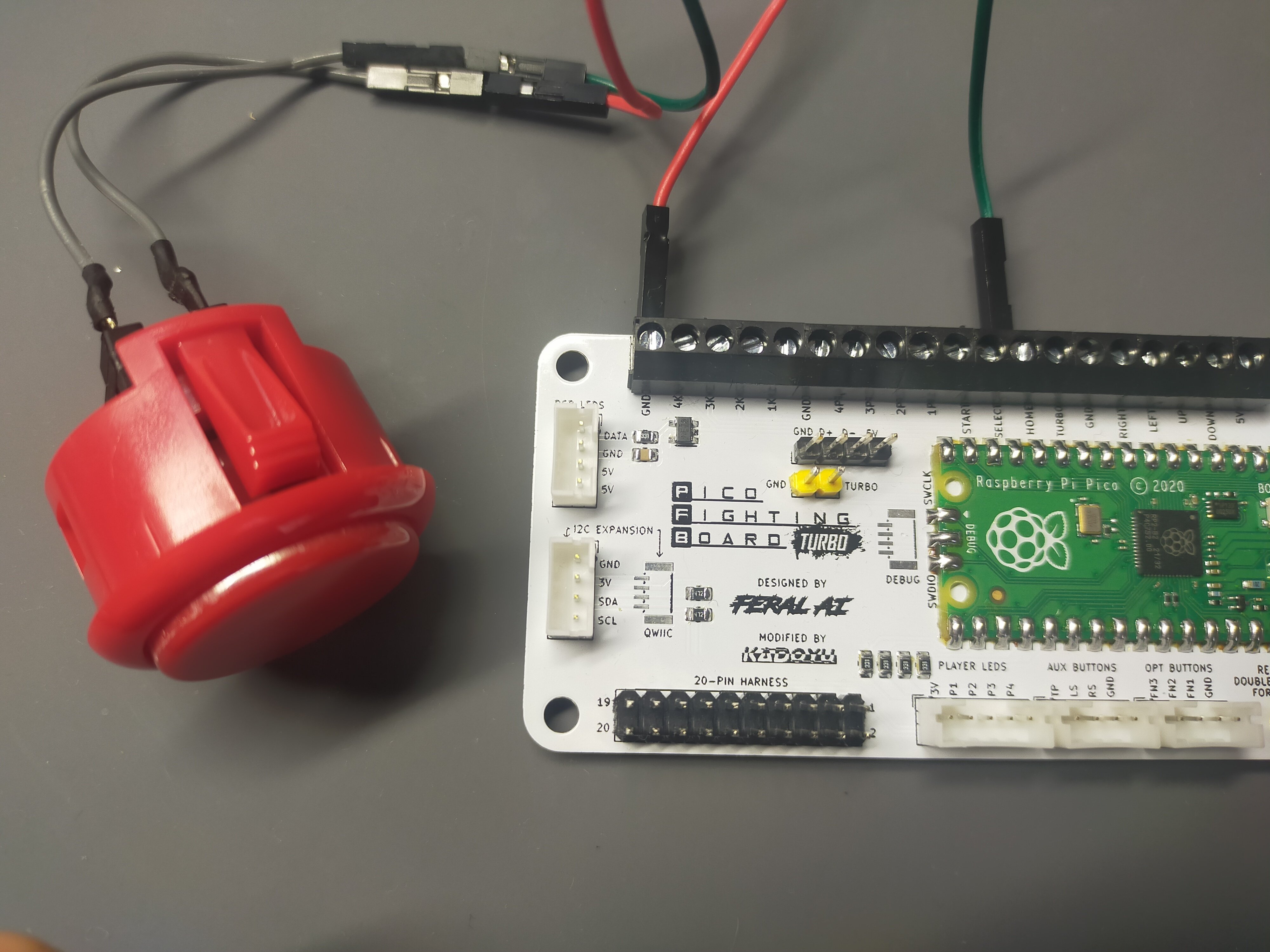 Amazon | Pico Fighting Board、RGB LED、3 入力モード、GP2040