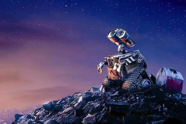 アニメ映画ウォーリーのワンシーン