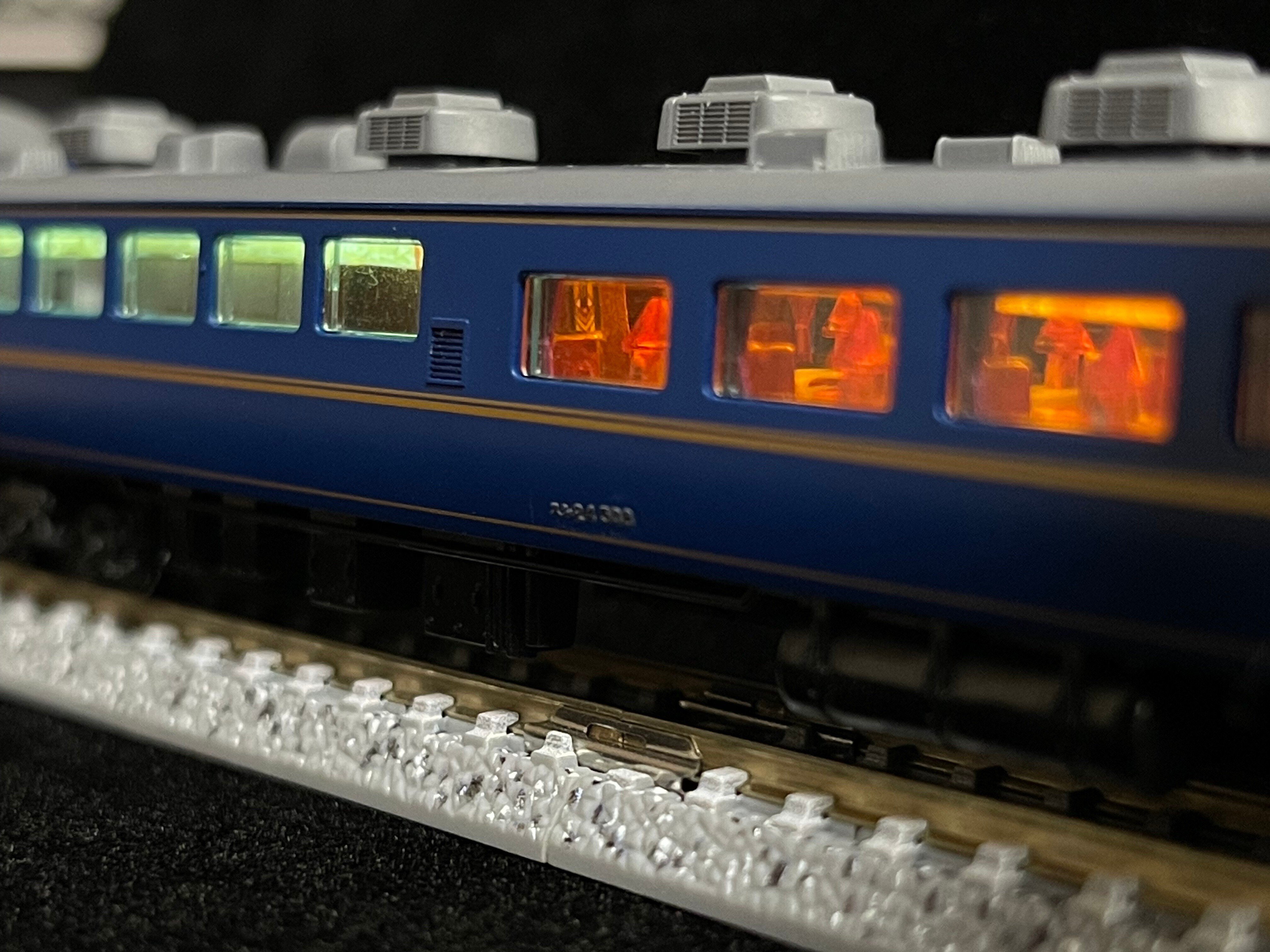 Nゲージ 北斗 1号車両 当時もの 北斗星1・2号（1990年代・JR北海道編成）を組む｜こもももももも