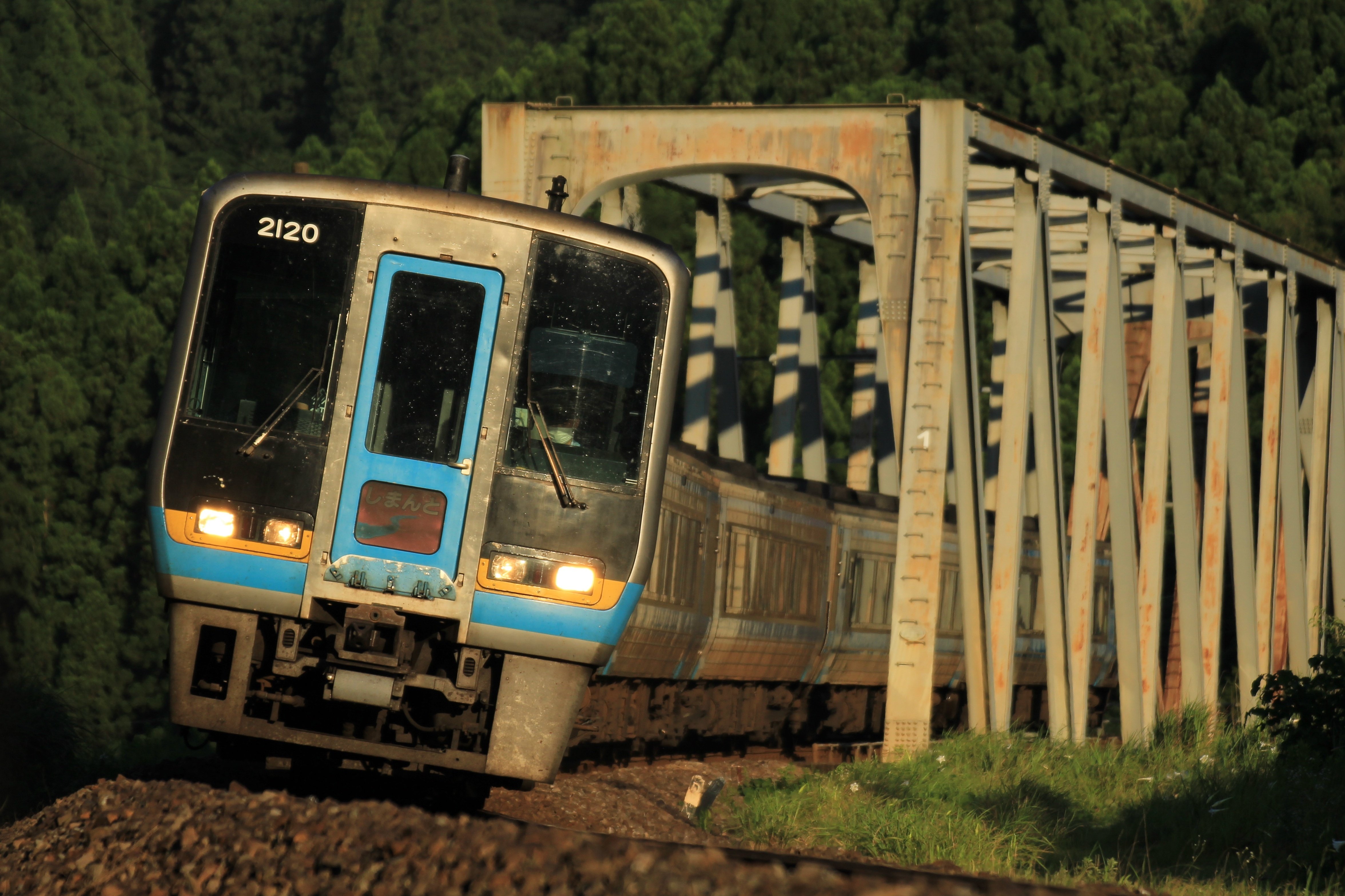 2020/8/14 第4穴内川橋梁｜bingo@m