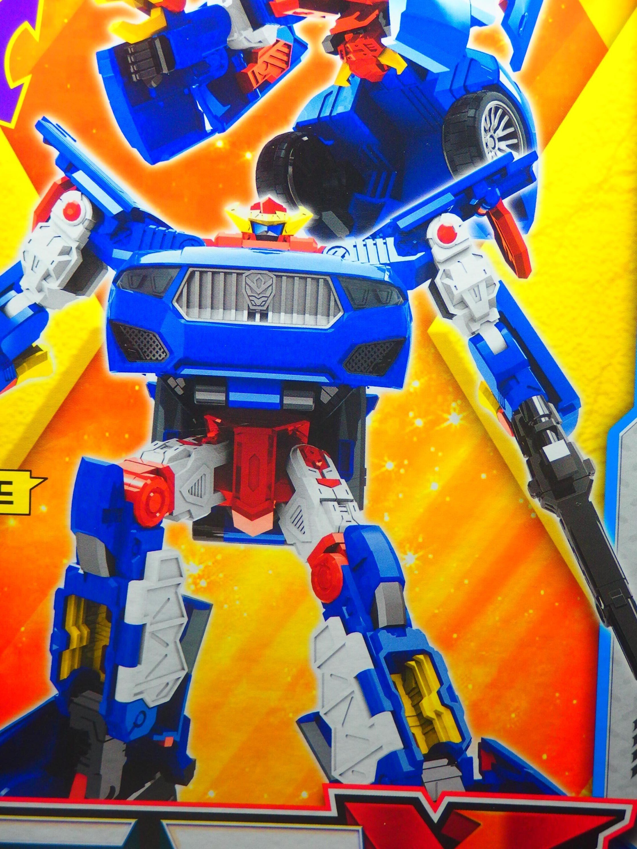 韓国トイ][韓国アニメ]卓上レビュー36 호크X ホークX(헬로카봇 ハロー