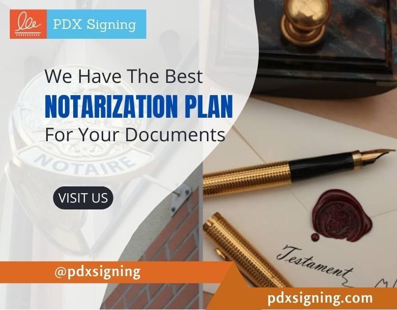notaries in Portland｜pdxsigning