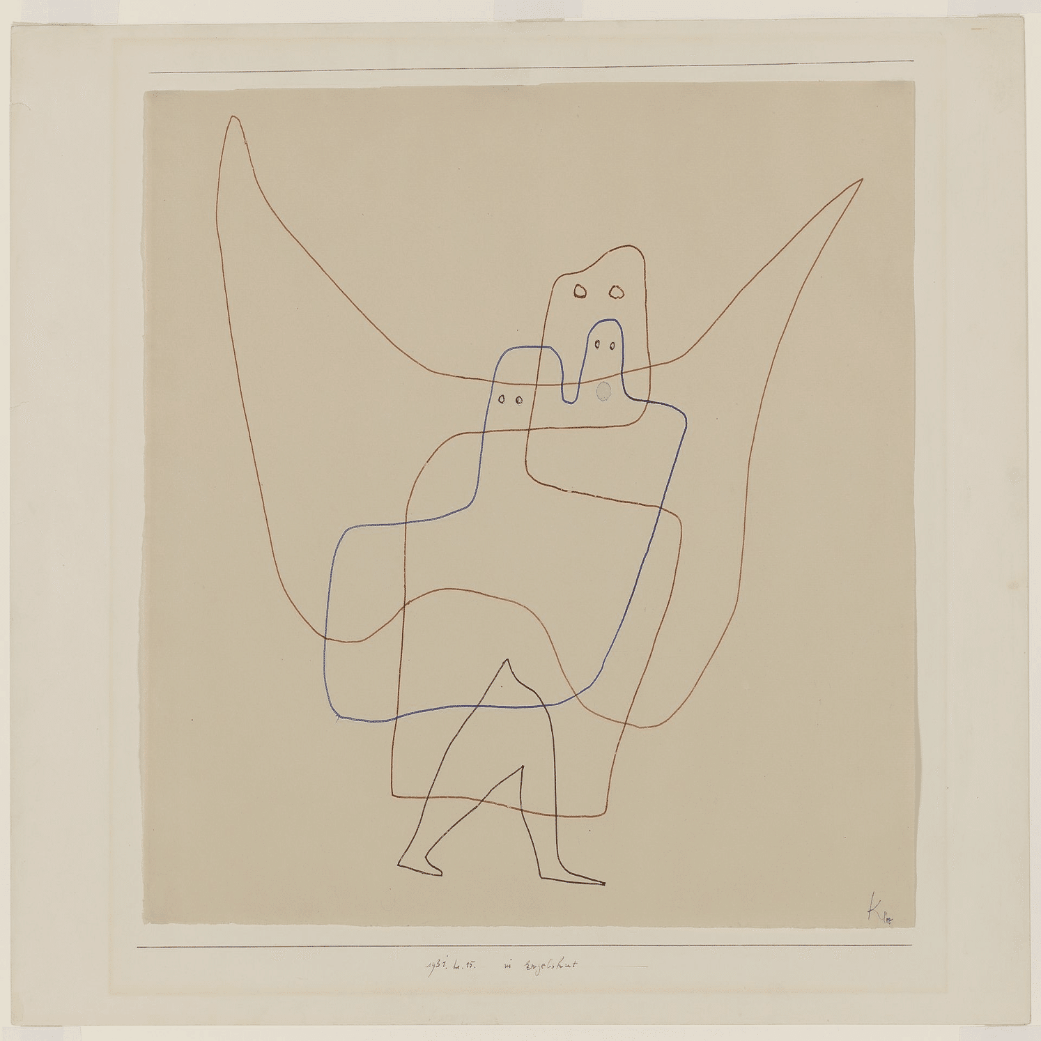 Paul Klee 1933 ドローイングシュウ 週末アート》パウル・クレーという