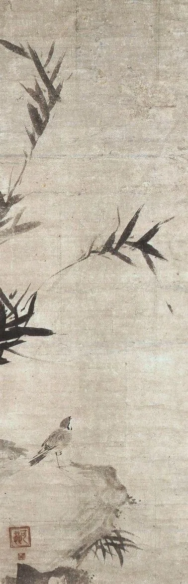 島尾新著「水墨画入門」岩波新書（2019)：身体・五感で見る水墨。日本