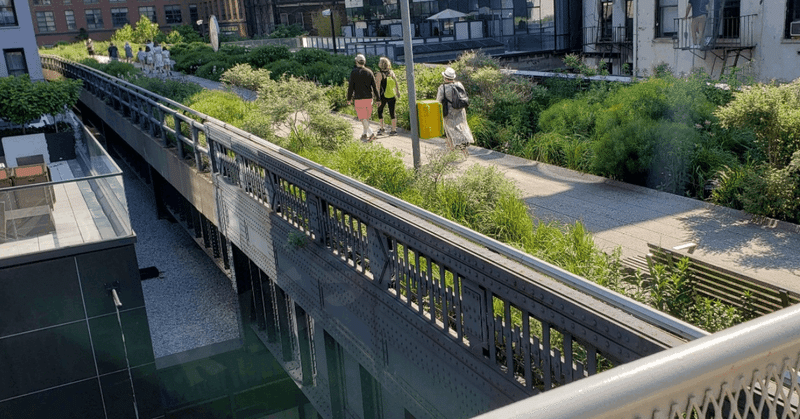 The High Line in NYC
