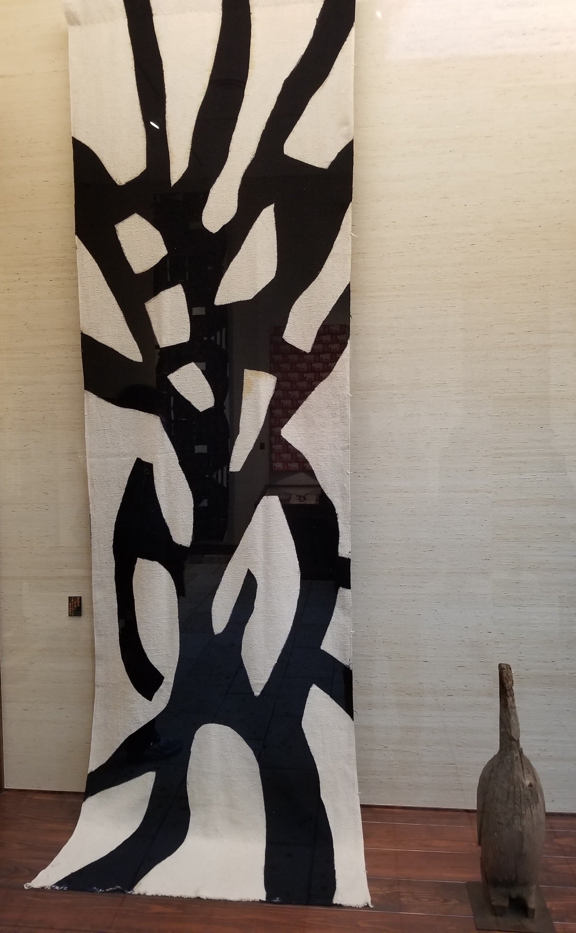 柚木沙弥郎　鶏と朝日　型染め 大（37✖️44） 柚木沙弥郎 鶏と朝日 型染め 大（37✖️44） 柚木沙弥郎 鶏と朝日 型