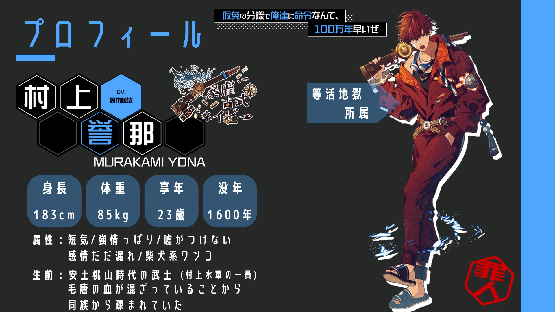 天獄ストラグル strayside_村上誉那 感想｜ソル