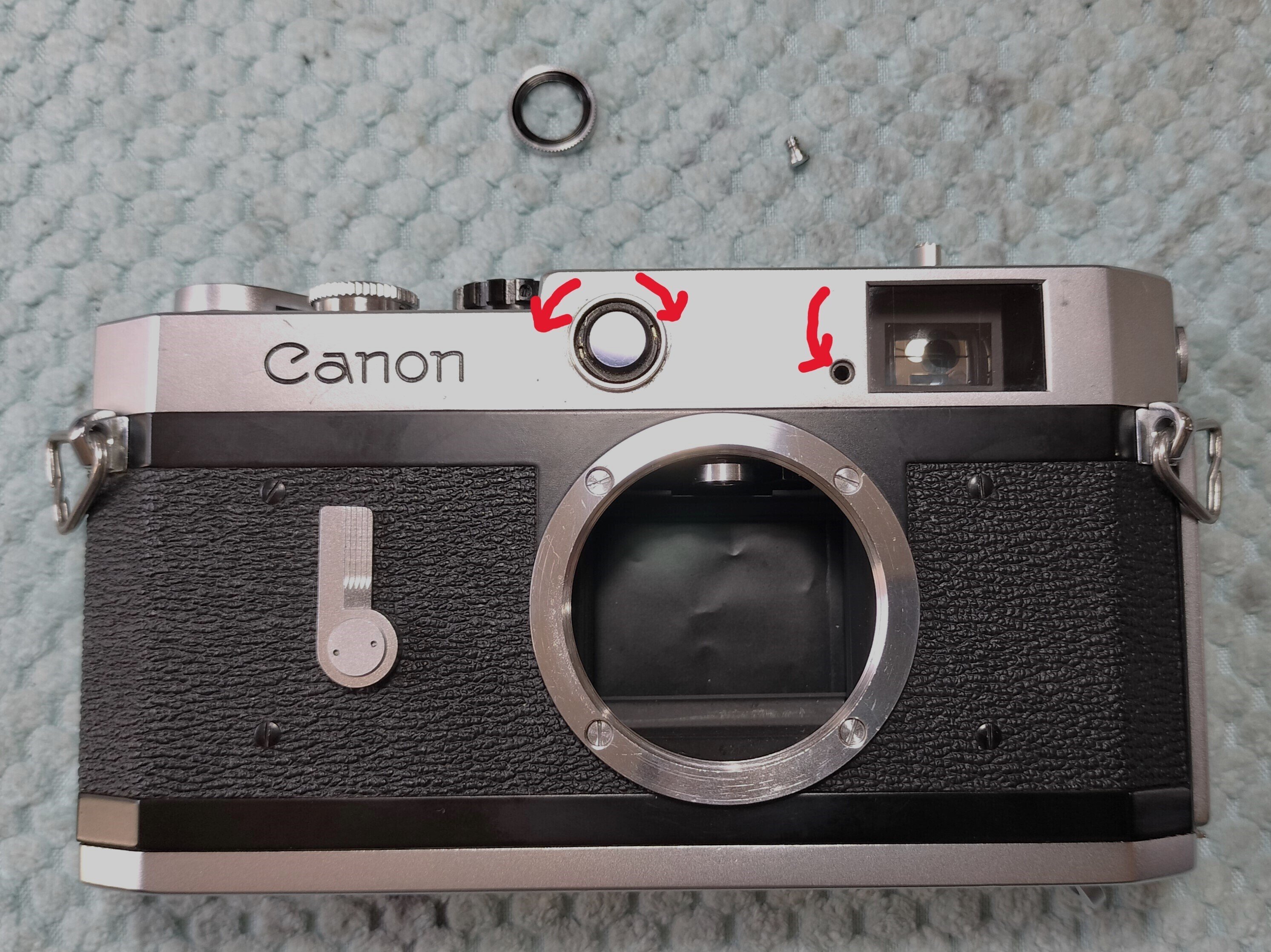 ジャンク Canon P レンジファインダー キヤノン Canon P レンジファインダーフィルムカメラ – Natural