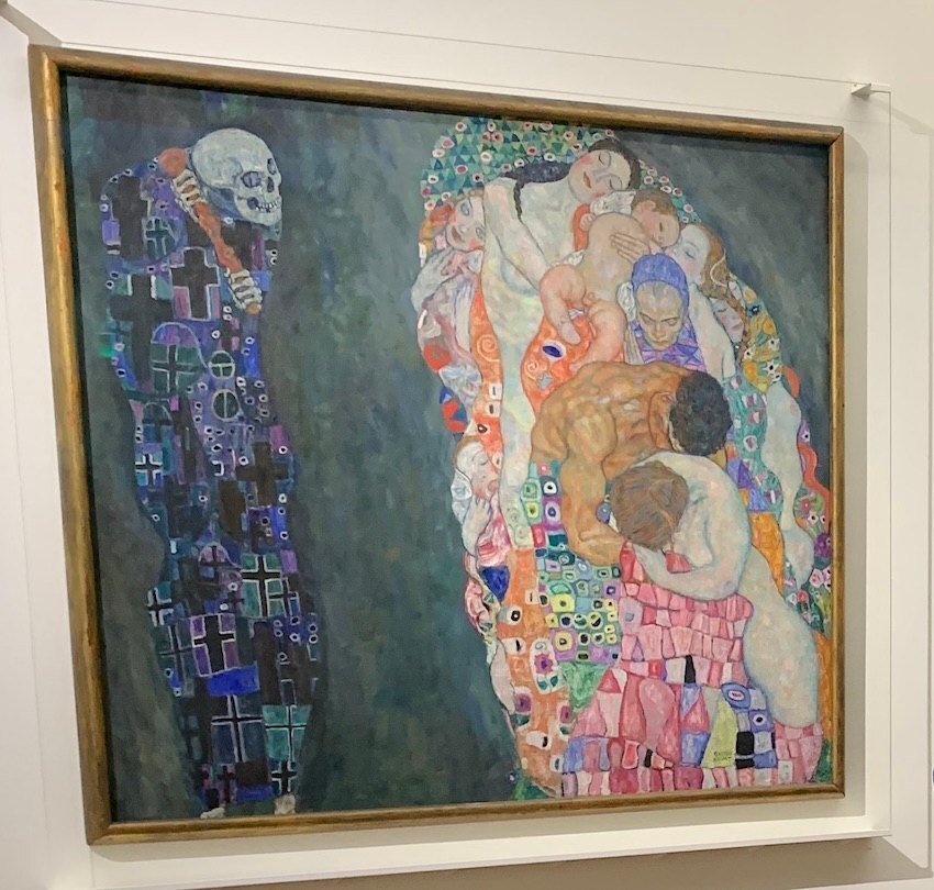 ゾミール画伯　クリムトのパロディ ゾミール画伯クリムトのパロディ