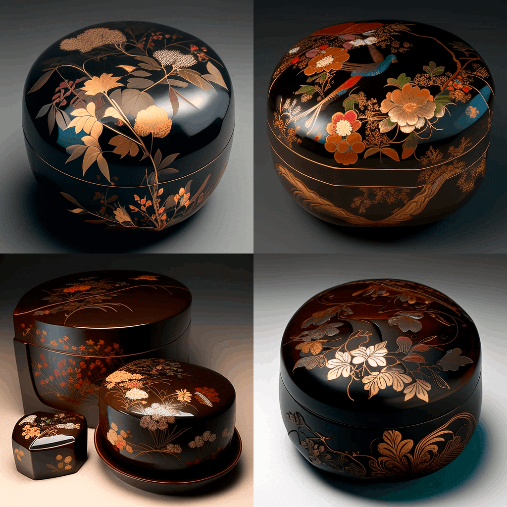 日本の伝統工芸品をMidjourneyで生成する（前編）｜くるみゆべし