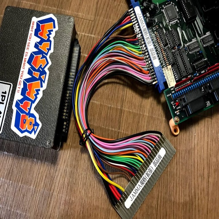 自宅でアーケード基板をサターンパッドで遊ぶお手軽環境｜H/de