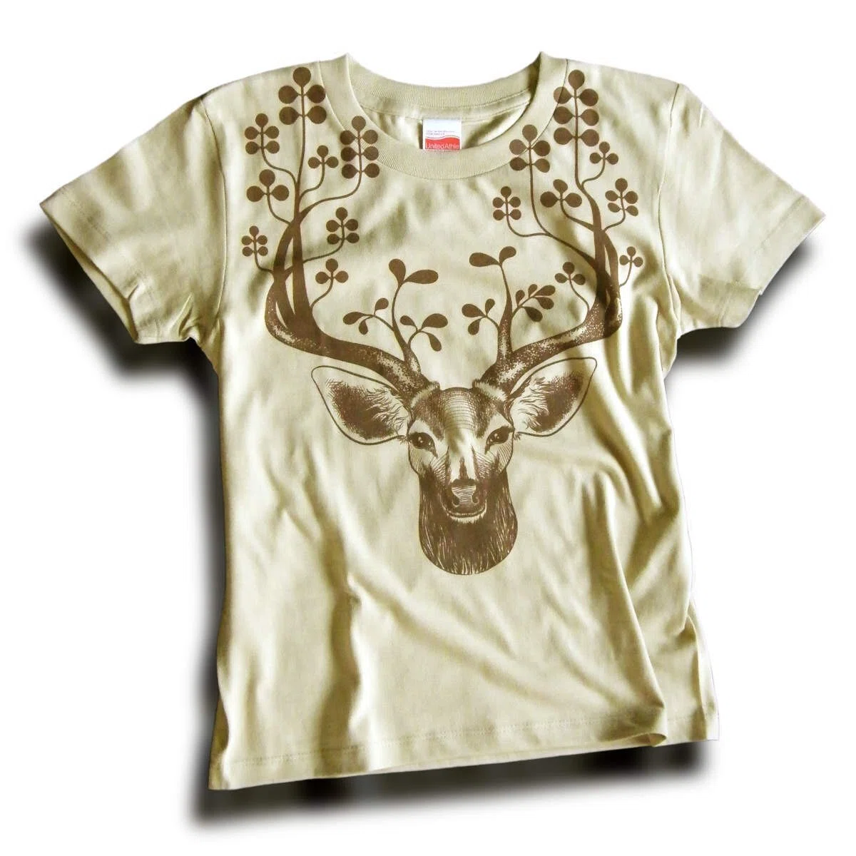 work】 鹿のTシャツ｜ヒデリーノ