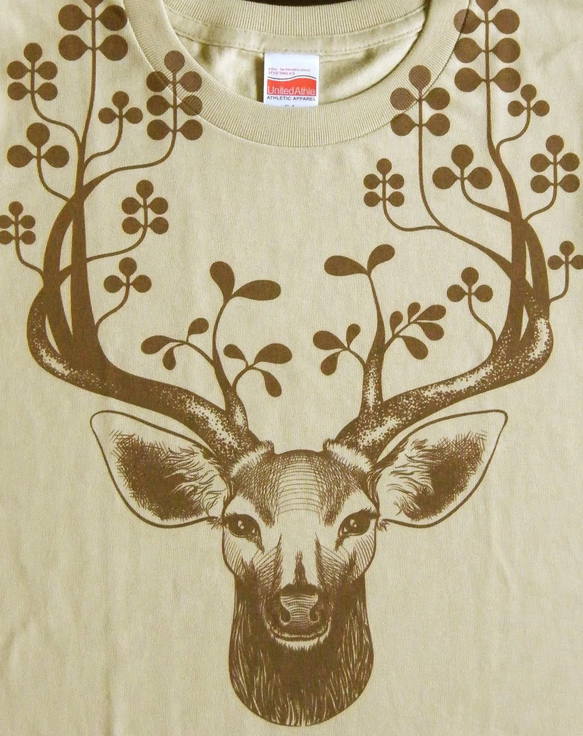 ヒデ　　鹿 work】 鹿のTシャツ｜ヒデリーノ
