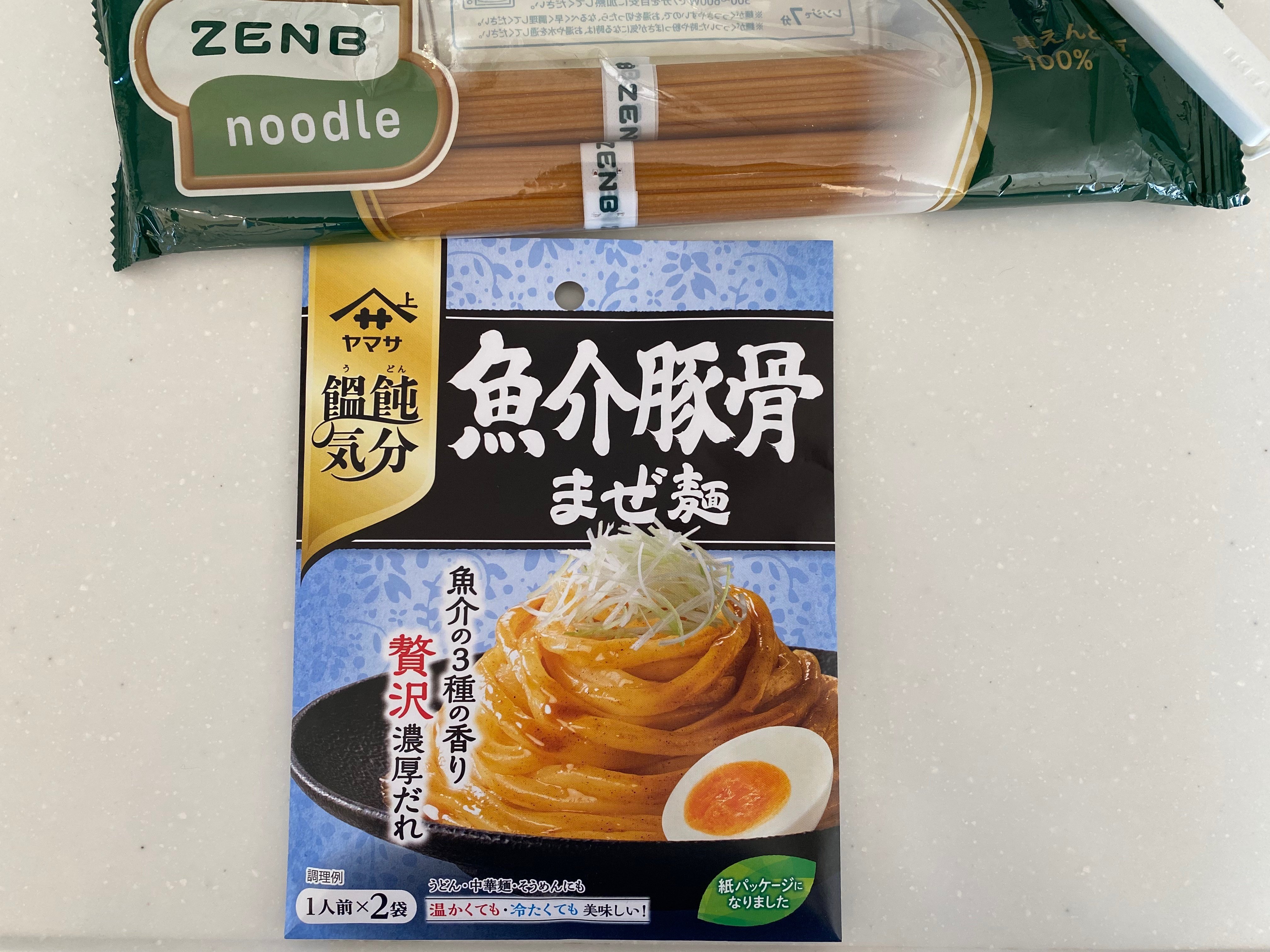 饂飩 ヤマサ 饂飩（うどん）気分 魚介豚骨まぜ麺 【ヤマサ醤油株式会社】