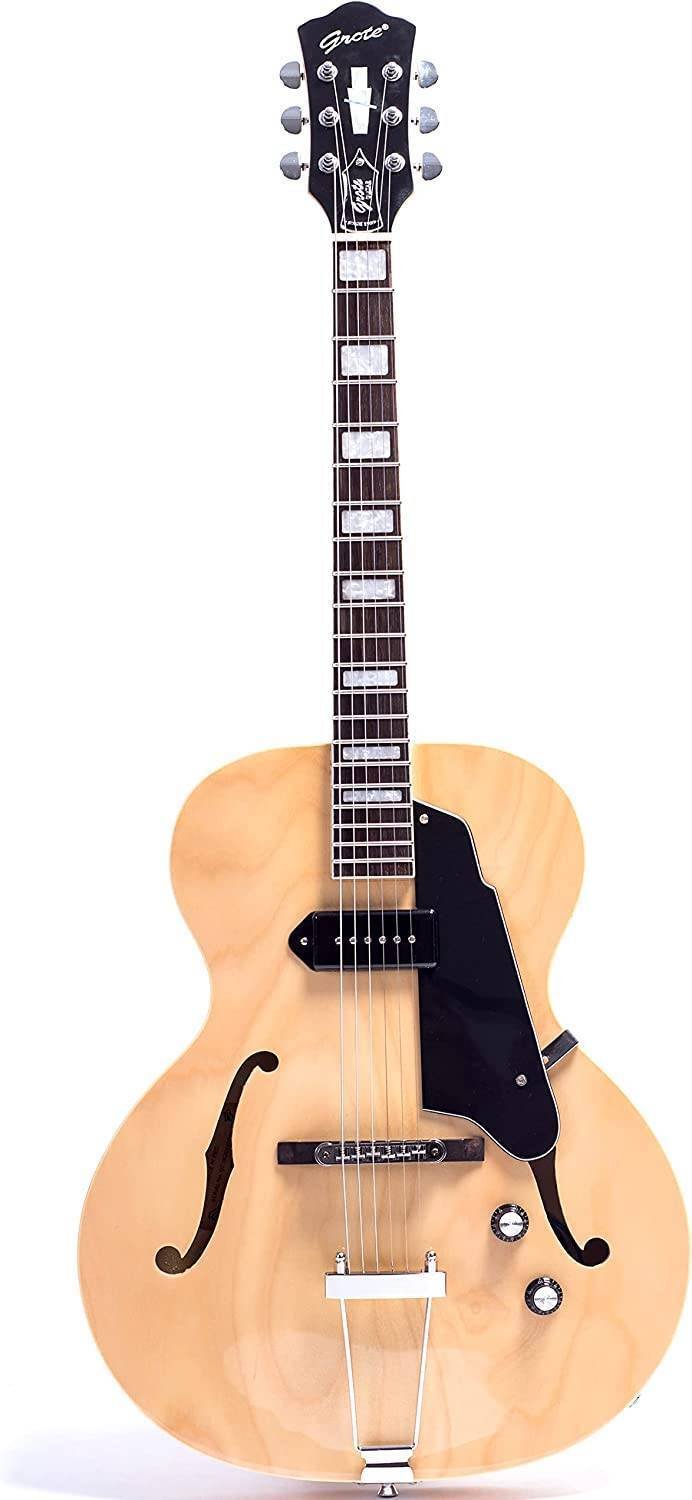 GROTE Jazz Electric Semi-Hollow セミアコ Amazon | GROTE 335 style Jazz Electric Guitar with Bigsby