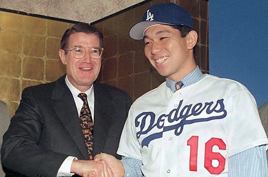 ドジャース　野茂英雄　1995 MLB ルーキーイヤー　奪三振王　記念ボール ドジャース 野茂英雄 1995 MLB ルーキーイヤー 奪三振王 記念