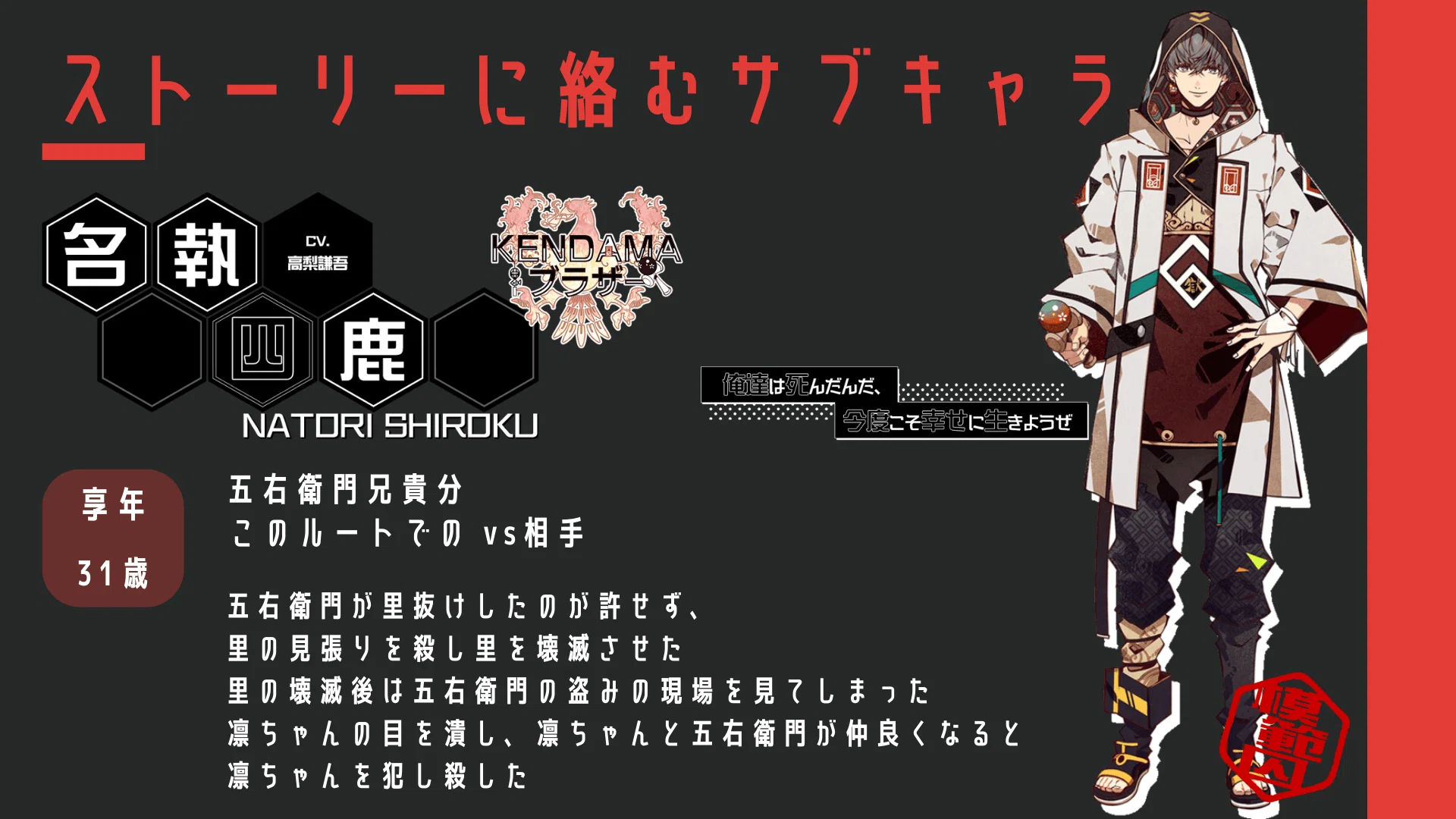 天獄ストラグル strayside_石川五右衛門 感想｜ソル