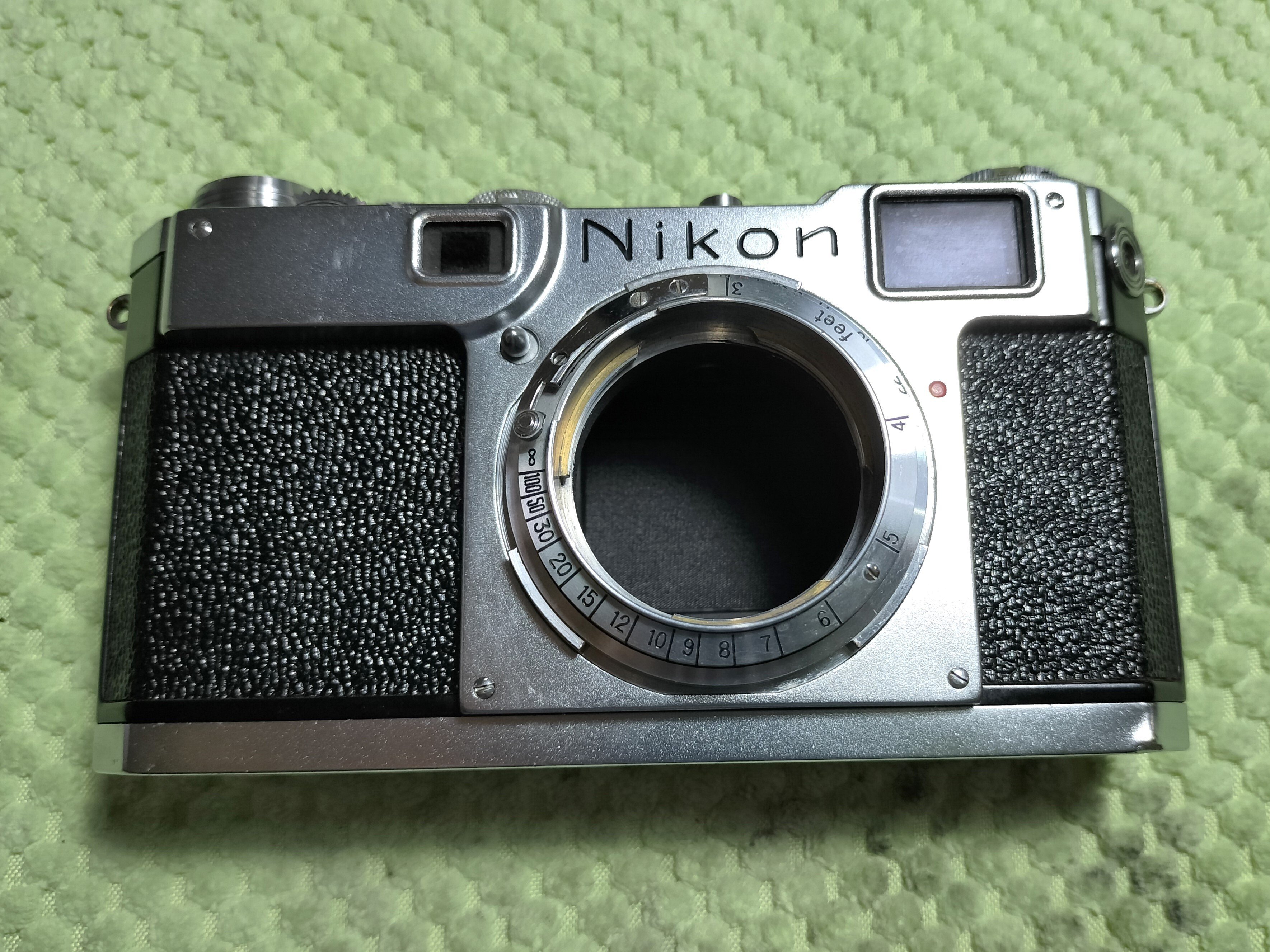 Nikon S2の前カバー分解｜フィルムカメラ修理のアクアカメラ