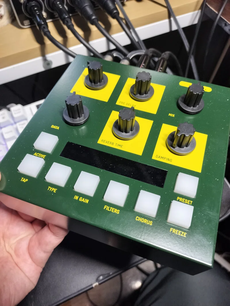 実機リバーブ『OTO MACHINES BAM』使ってみた｜エディ・K・C