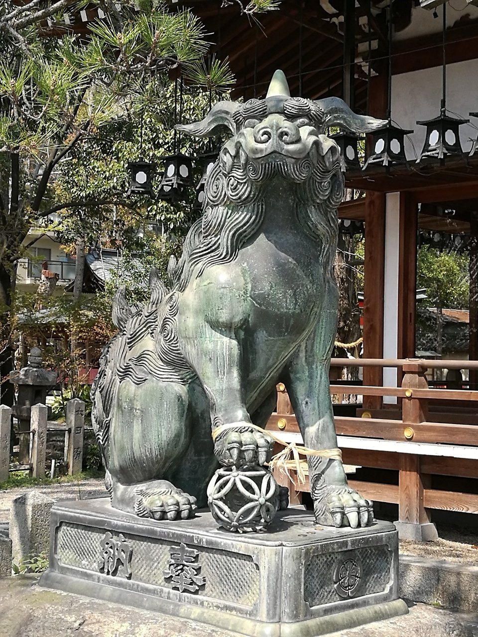 大阪市高津宮・青銅狛犬の作者について｜komajin