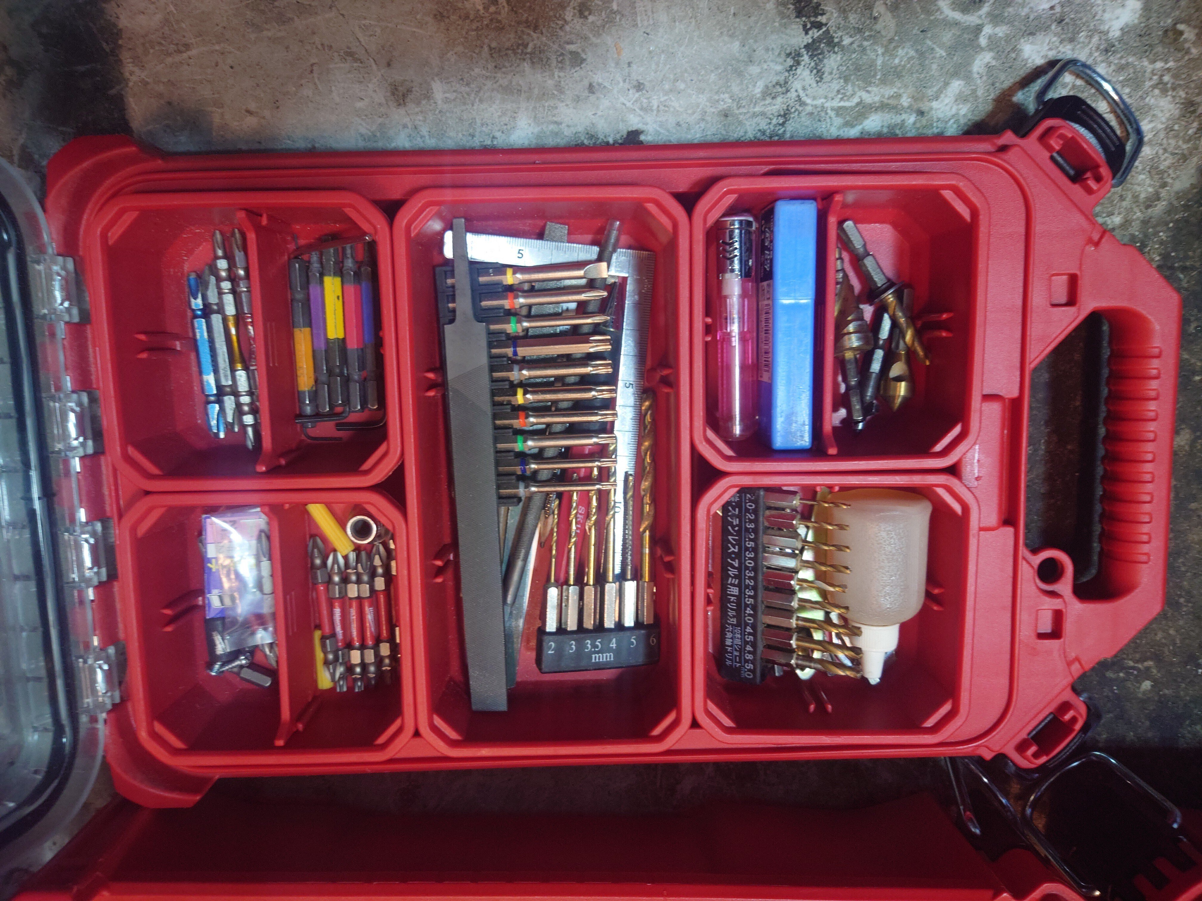 Milwaukee PACKOUT™ Compact Organizer 48-22-8435｜AngelicaNigo
