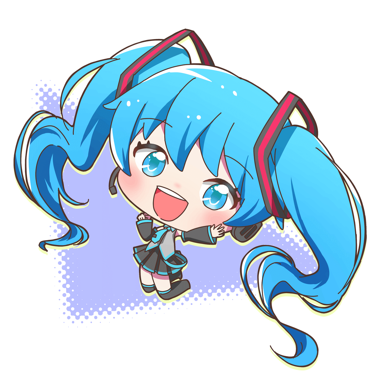 miku様ご相談ページ 初音ミク/SDイラスト｜こみちゃん（小湊悠）