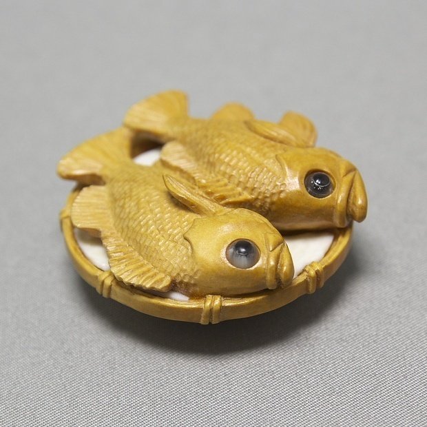 朝鮮絵銭☆双魚／招福銭／お守り銭／玩具銭／厭勝銭 |