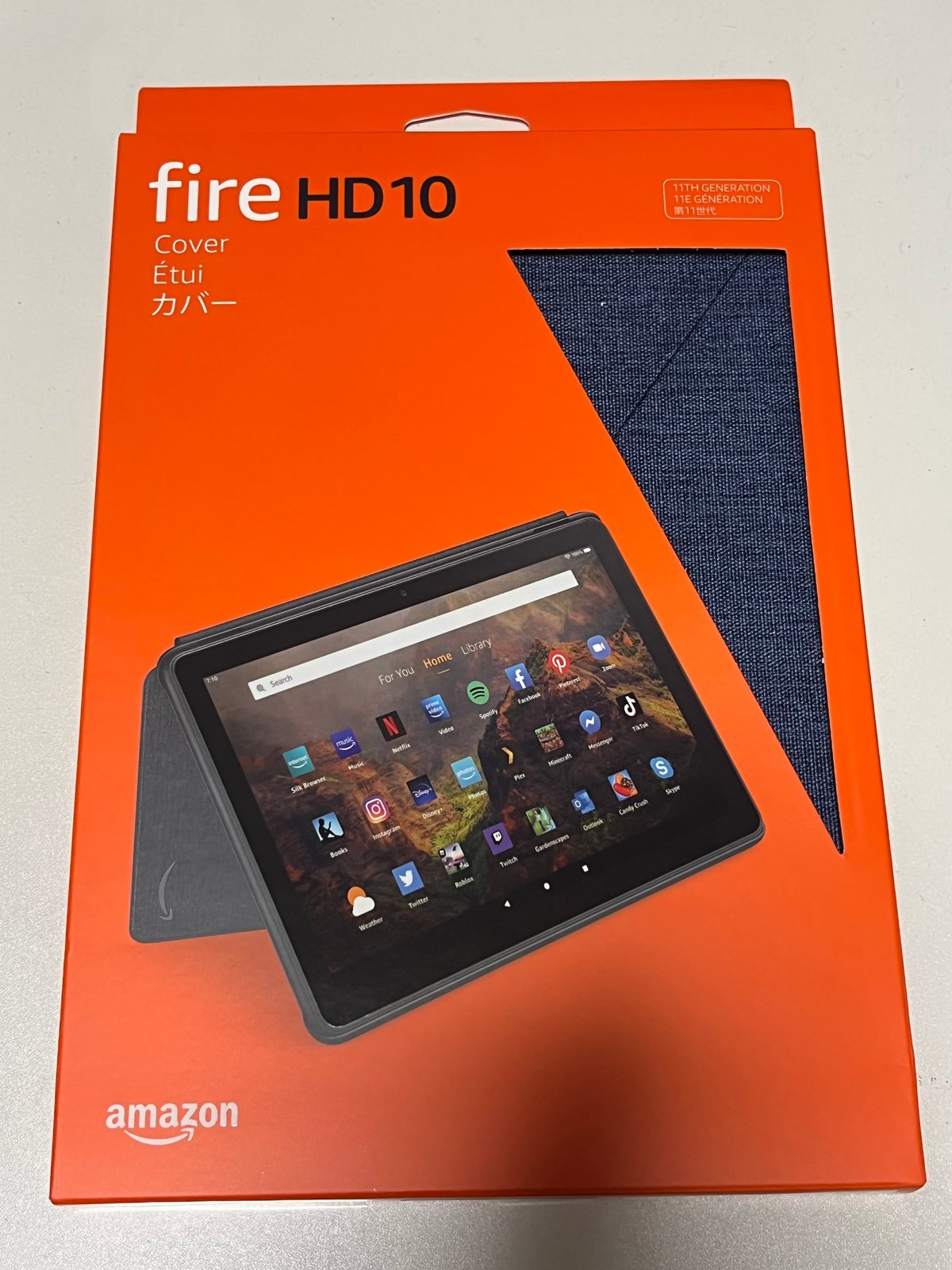 Amazon Fire HD 10 純正カバーを買ったはなし｜watariko