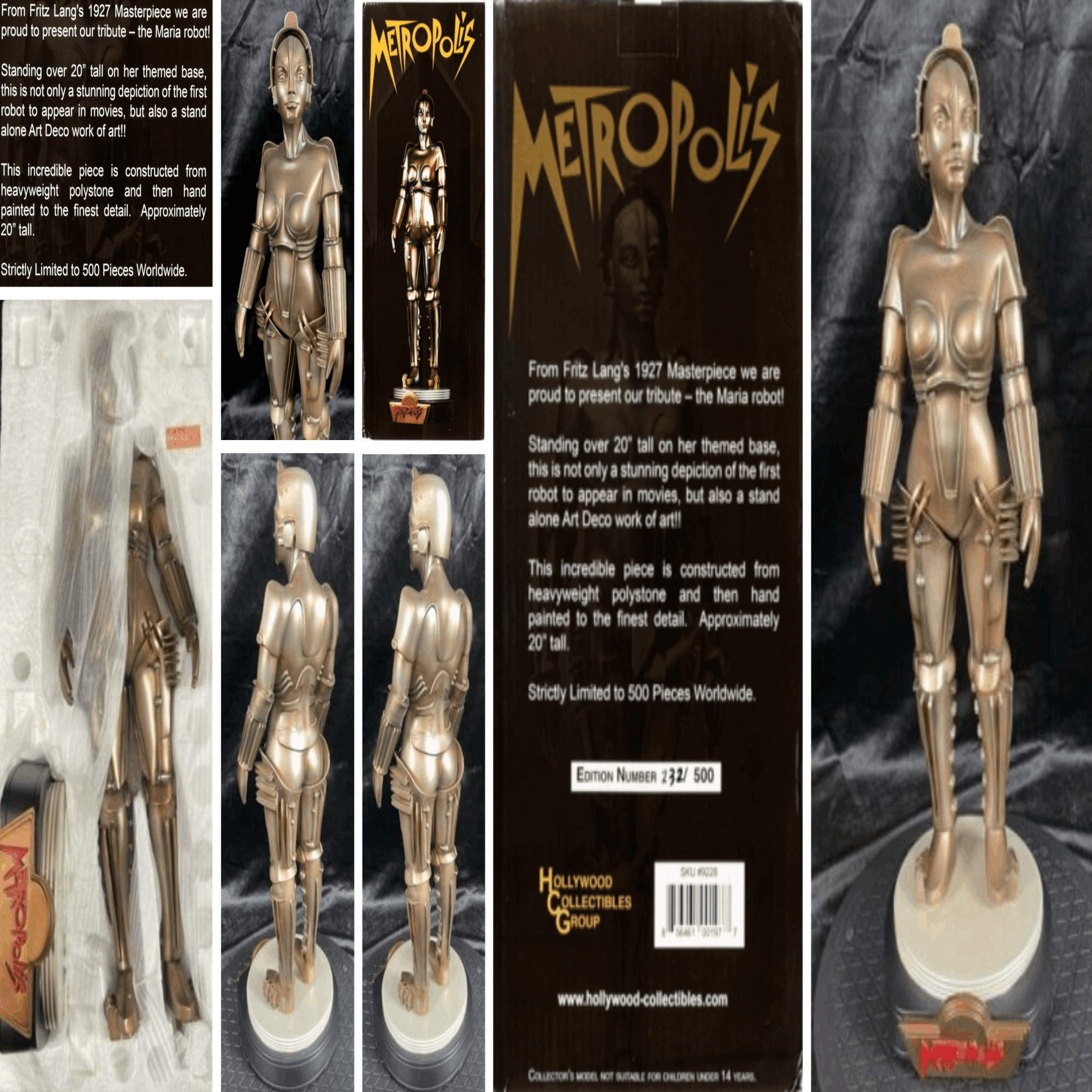 メトロポリス』マシーネンメッシュ(マリア ロボット) レプリカの世界